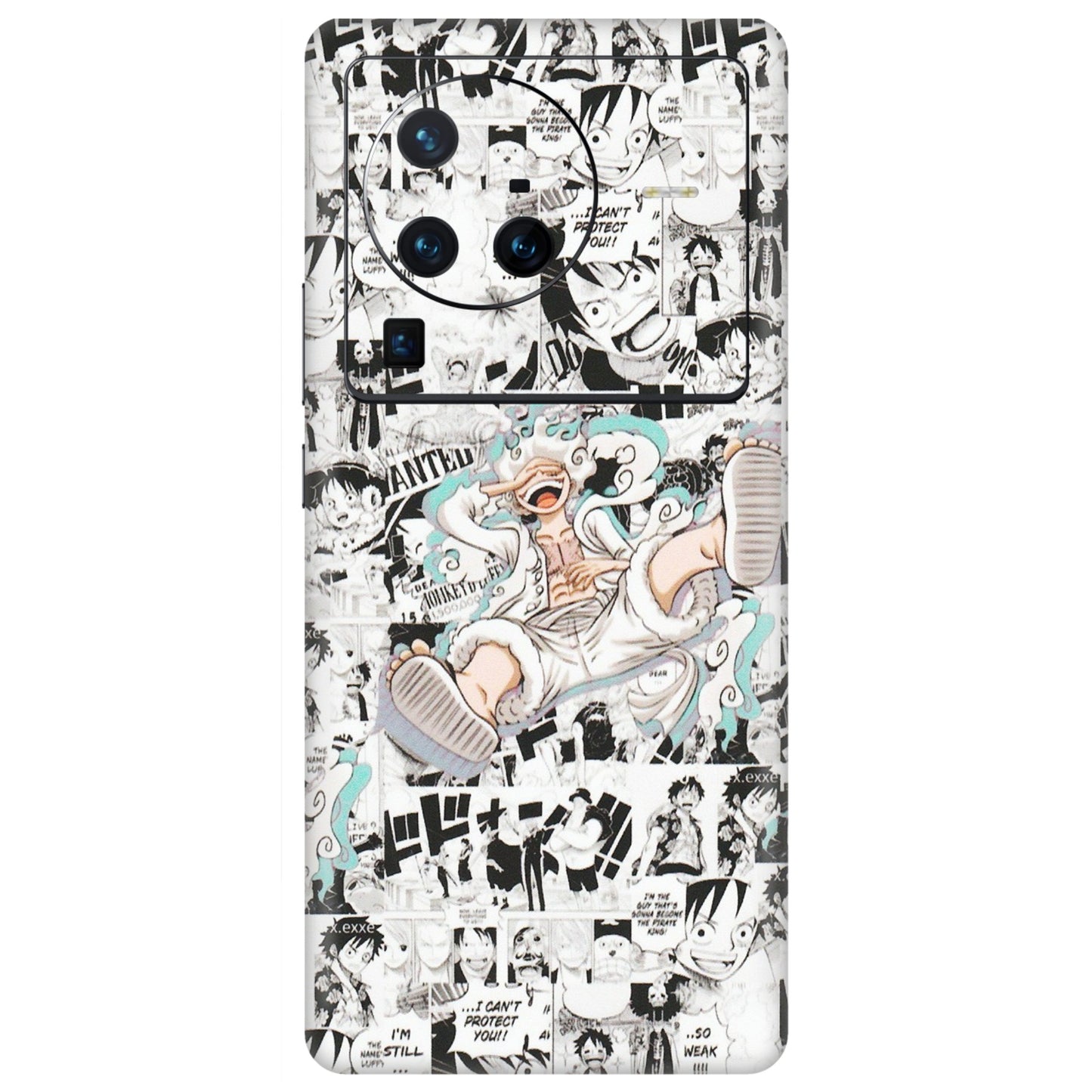 VIVO Z/V/X/T/U/S Series Phone Skins (All Models) - One Piece Comic - Matte Finish (M-168) Vivo X80 Pro (5G)