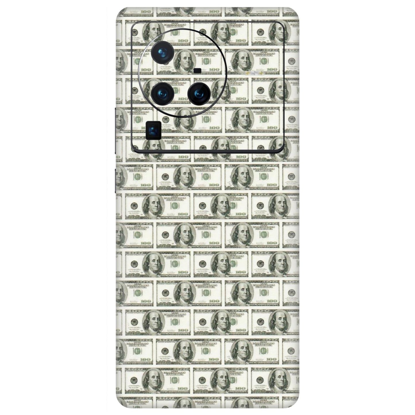VIVO Z/V/X/T/U/S Series Phone Skins (All Models) - I Love Dollars - Matte Finish (M-40) Vivo X80 Pro (5G)