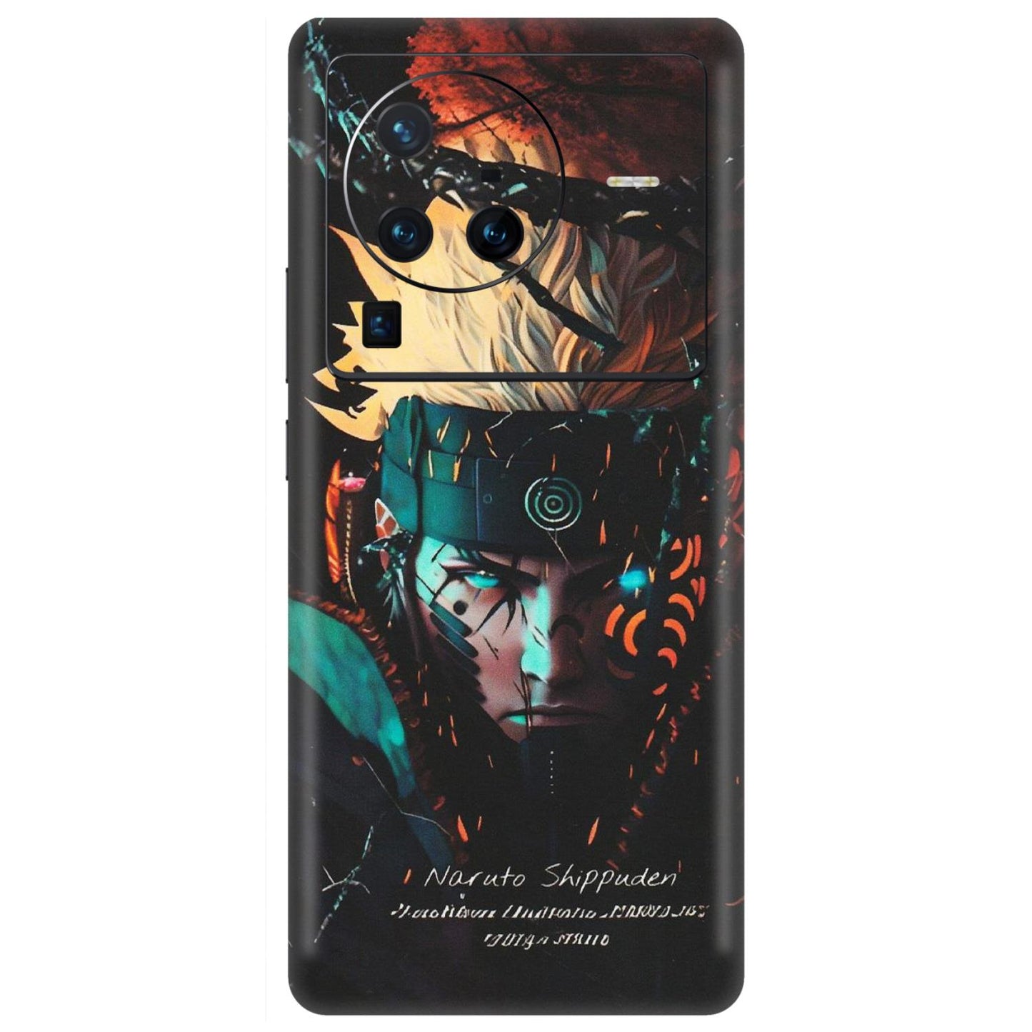 VIVO Z/V/X/T/U/S Series Phone Skins (All Models) - Naruto Shippuden - Matte Finish (M-76) Vivo X80 Pro (5G)