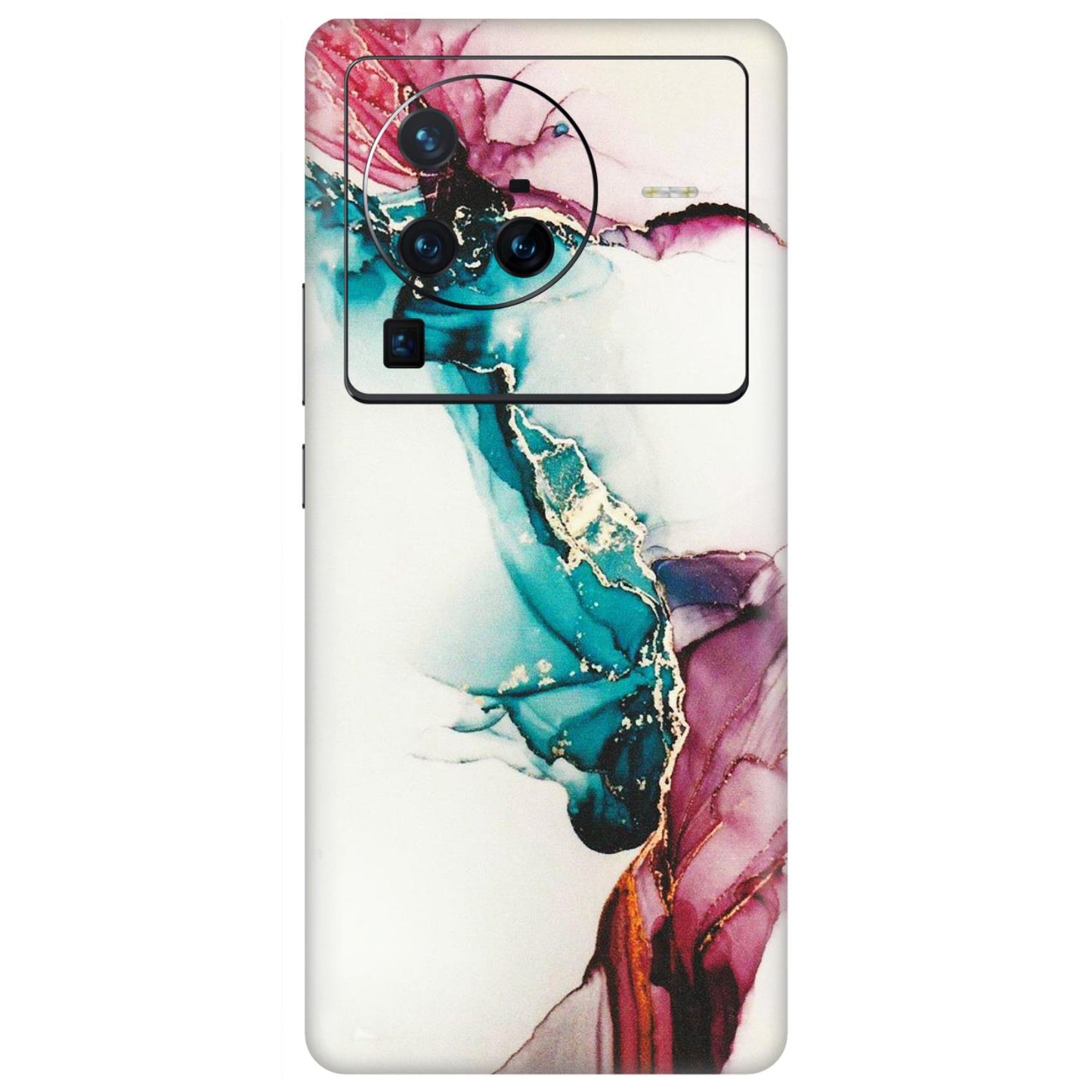 VIVO Z/V/X/T/U/S Series Phone Skins (All Models) - Elegant Marble - Matte Finish (M-81) Vivo X80 Pro (5G)