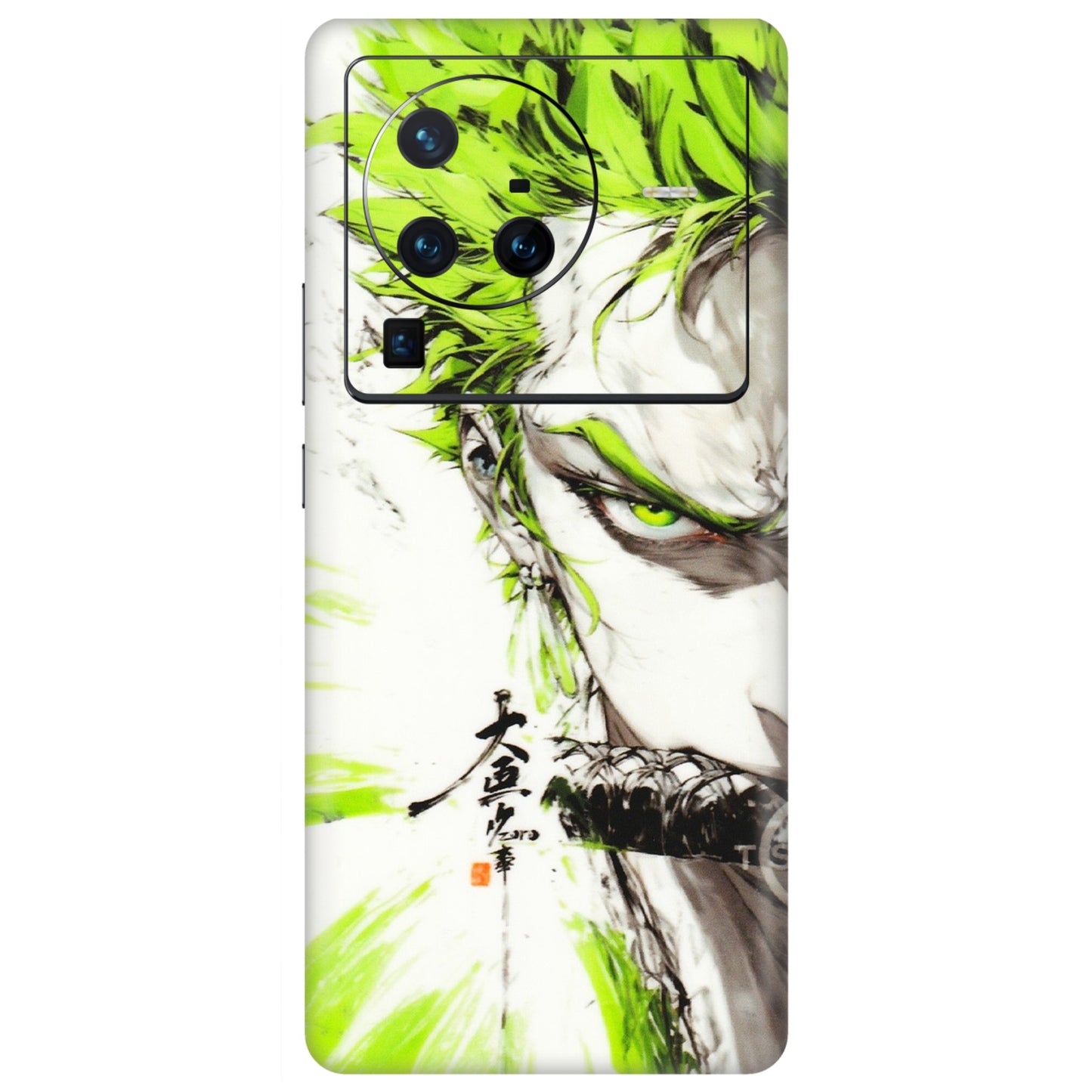 VIVO Z/V/X/T/U/S Series Phone Skins (All Models) - Roro Taku Anime - Transparent Finish (T-18) Vivo X80 Pro (5G)