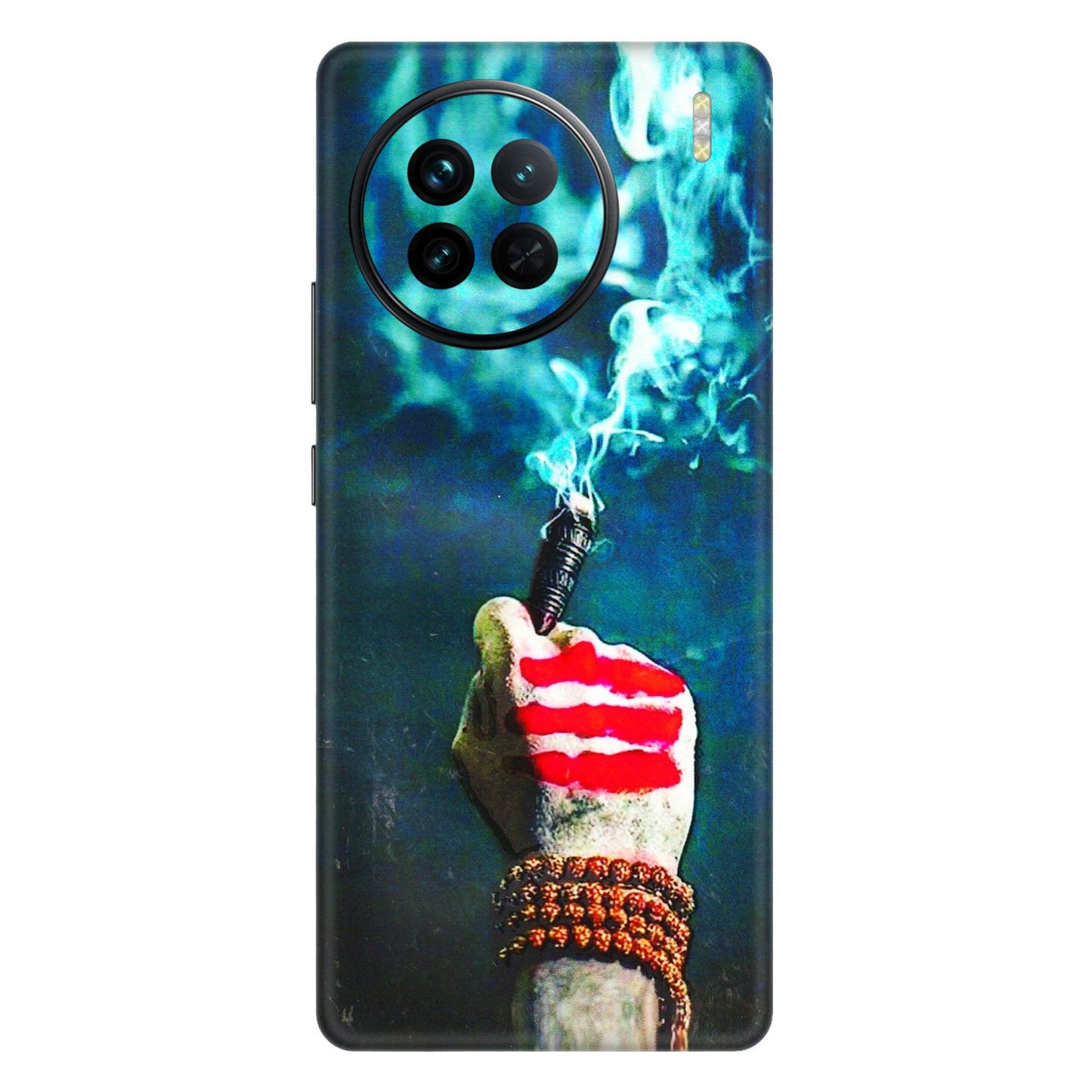 VIVO Z/V/X/T/U/S Series Phone Skins (All Models) - Mahadev Bhakt - 3D Embossed Finish (L-146) Vivo X90
