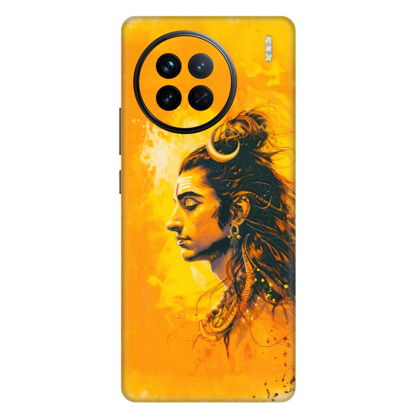 VIVO Z/V/X/T/U/S Series Phone Skins (All Models) - Shiv Shakti - 3D Embossed Finish (L-14) Vivo X90