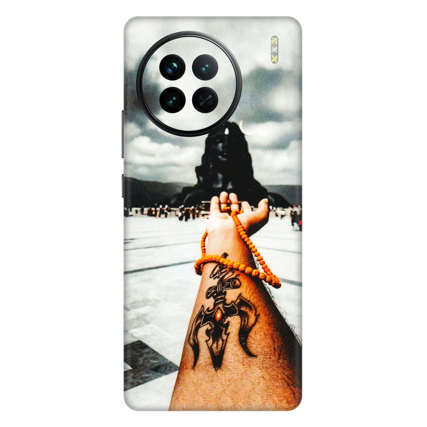 VIVO Z/V/X/T/U/S Series Phone Skins (All Models) - Jai Adiyogi Mahakaal - 3D Embossed Finish (L-164) Vivo X90