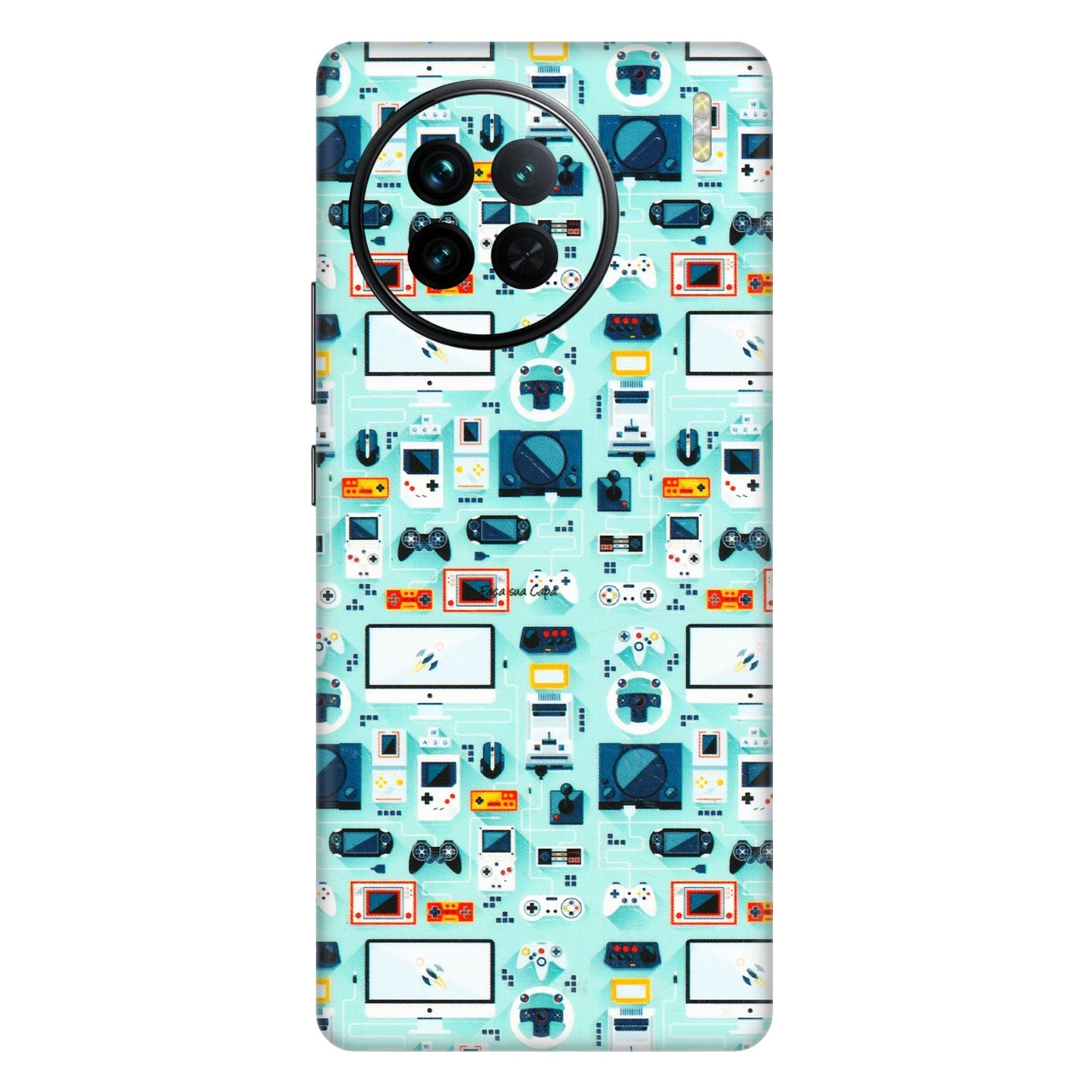 VIVO Z/V/X/T/U/S Series Phone Skins (All Models) - Gadgets Doodle - 3D Embossed Finish (L-184) Vivo X90