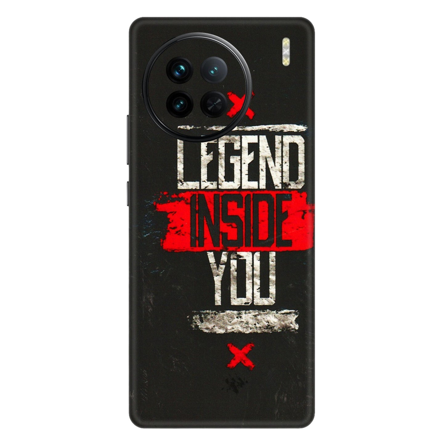 VIVO Z/V/X/T/U/S Series Phone Skins (All Models) - Legend Inside You - 3D Embossed Finish (L-186) Vivo X90