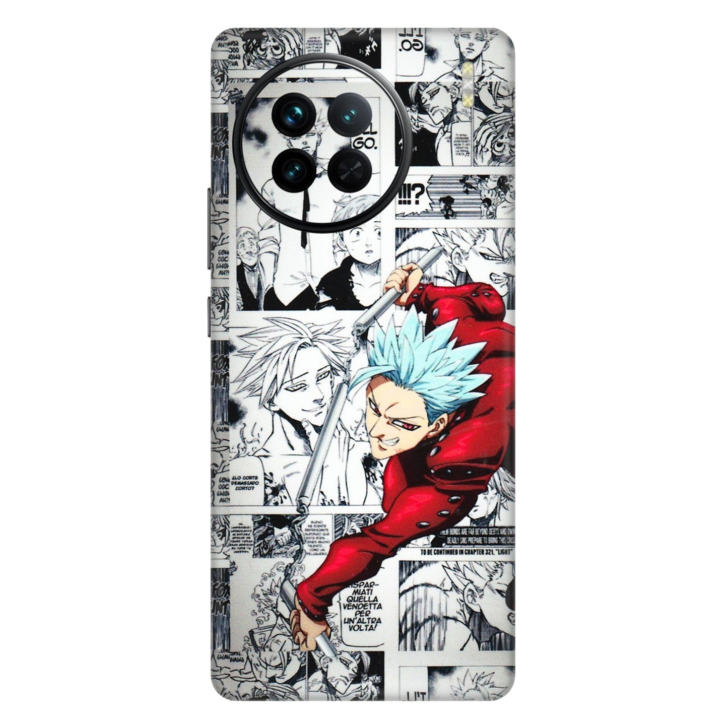 VIVO Z/V/X/T/U/S Series Phone Skins (All Models) - Anime Comic - 3D Embossed Finish (L-192) Vivo X90