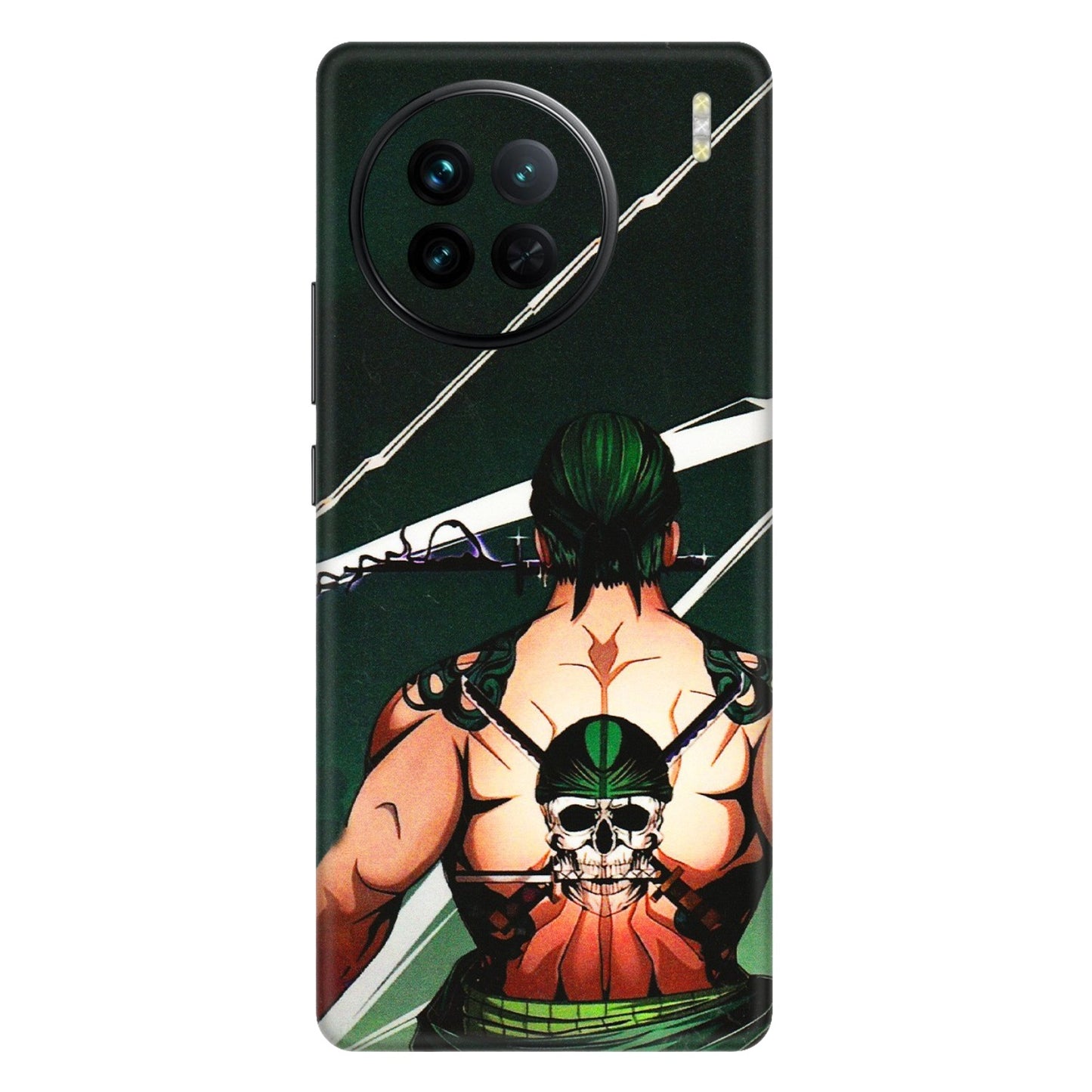 VIVO Z/V/X/T/U/S Series Phone Skins (All Models) - Zoro Anime - 3D Embossed Finish (L-23) Vivo X90