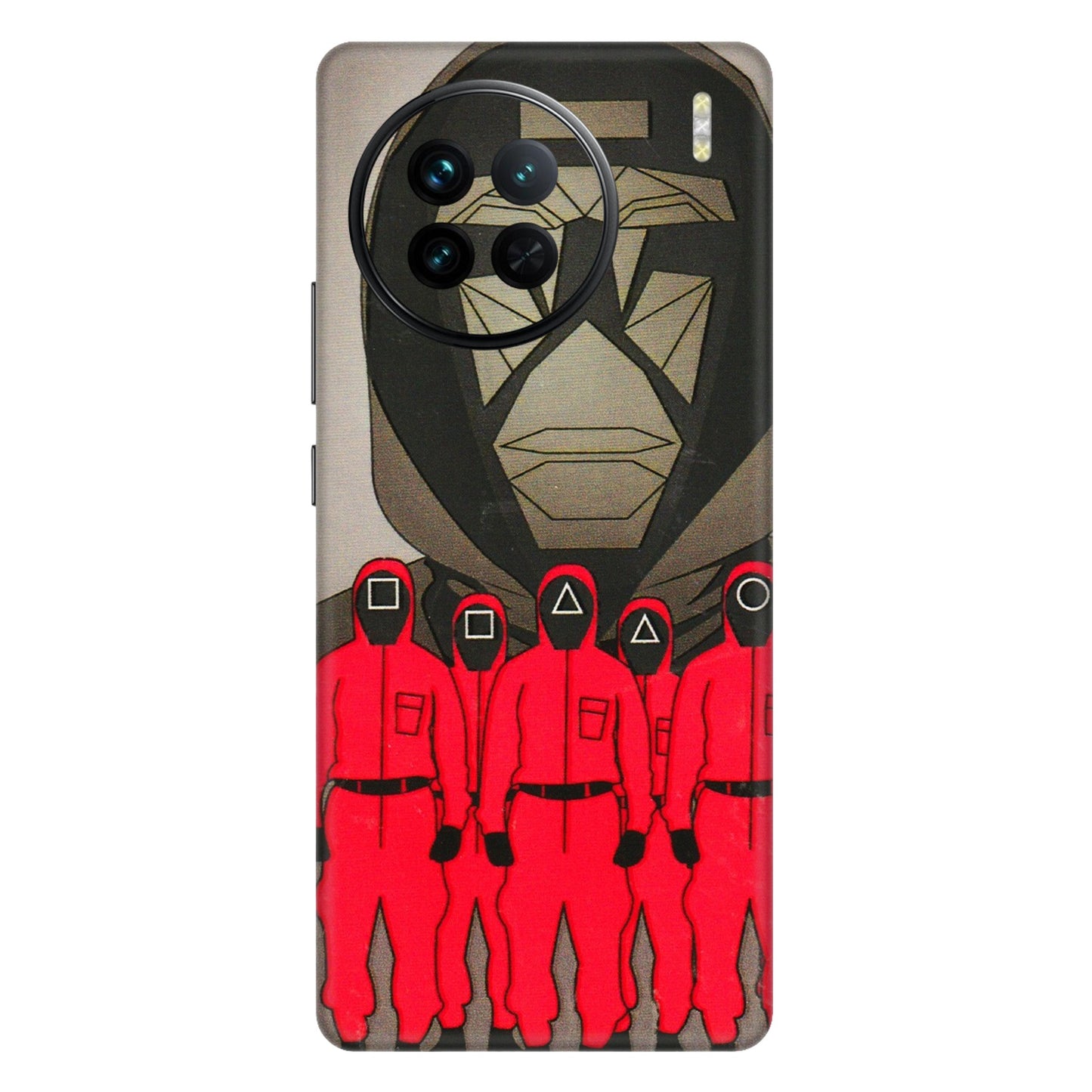 VIVO Z/V/X/T/U/S Series Phone Skins (All Models) - Squid Game Hero - 3D Embossed Finish (L-245) Vivo X90
