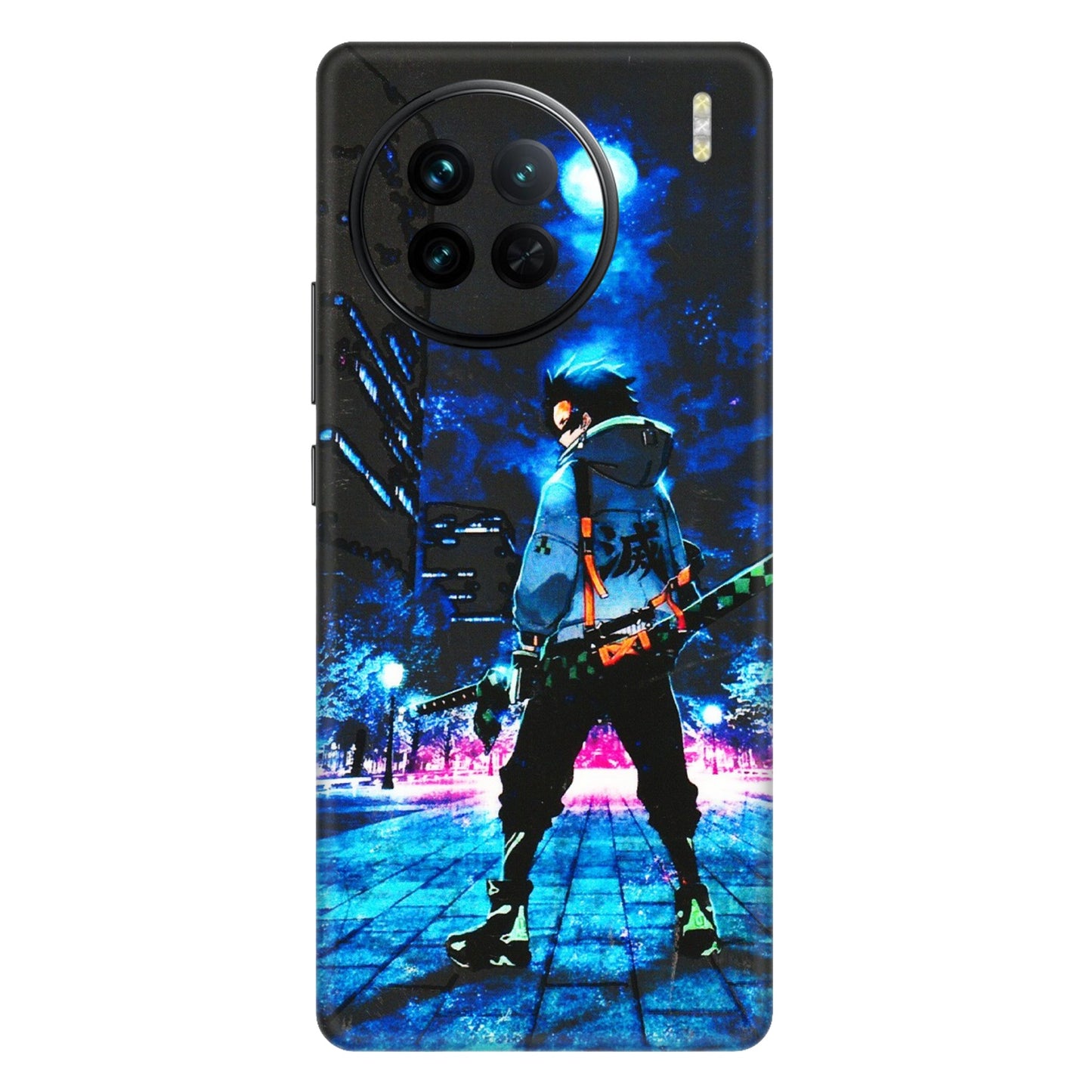 VIVO Z/V/X/T/U/S Series Phone Skins (All Models) - Demon Slayer Sword - 3D Embossed Finish (L-247) Vivo X90