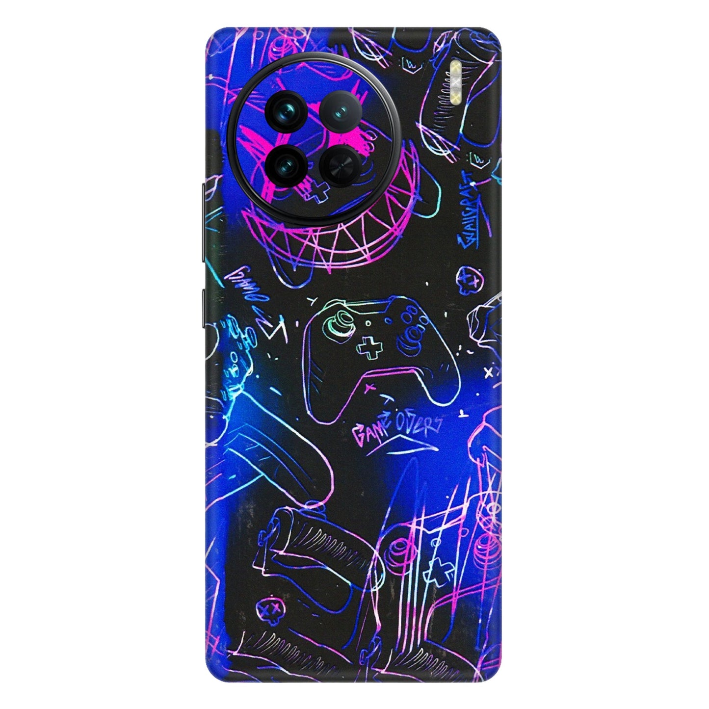 VIVO Z/V/X/T/U/S Series Phone Skins (All Models) - Gamers Paradise - 3D Embossed Finish (L-258) Vivo X90