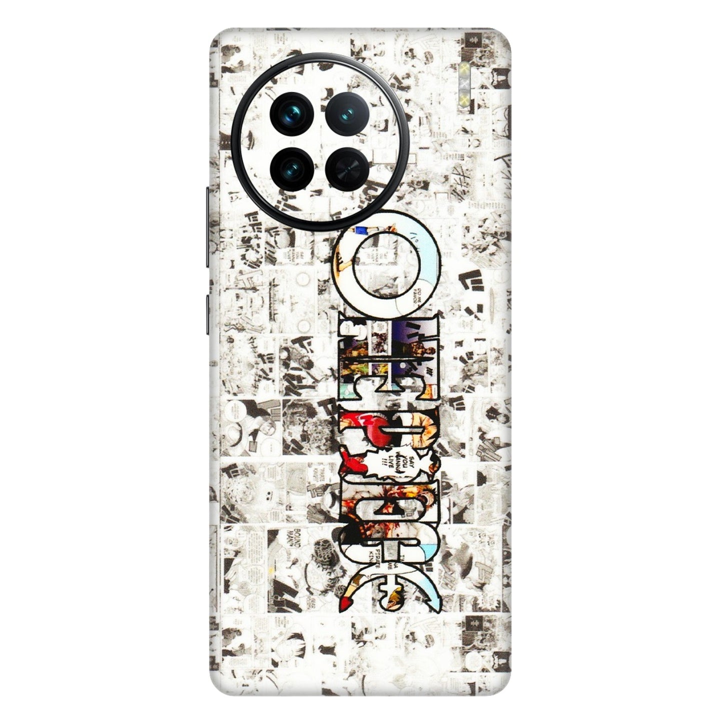 VIVO Z/V/X/T/U/S Series Phone Skins (All Models) - One Piece Manga - 3D Embossed Finish (L-26) Vivo X90