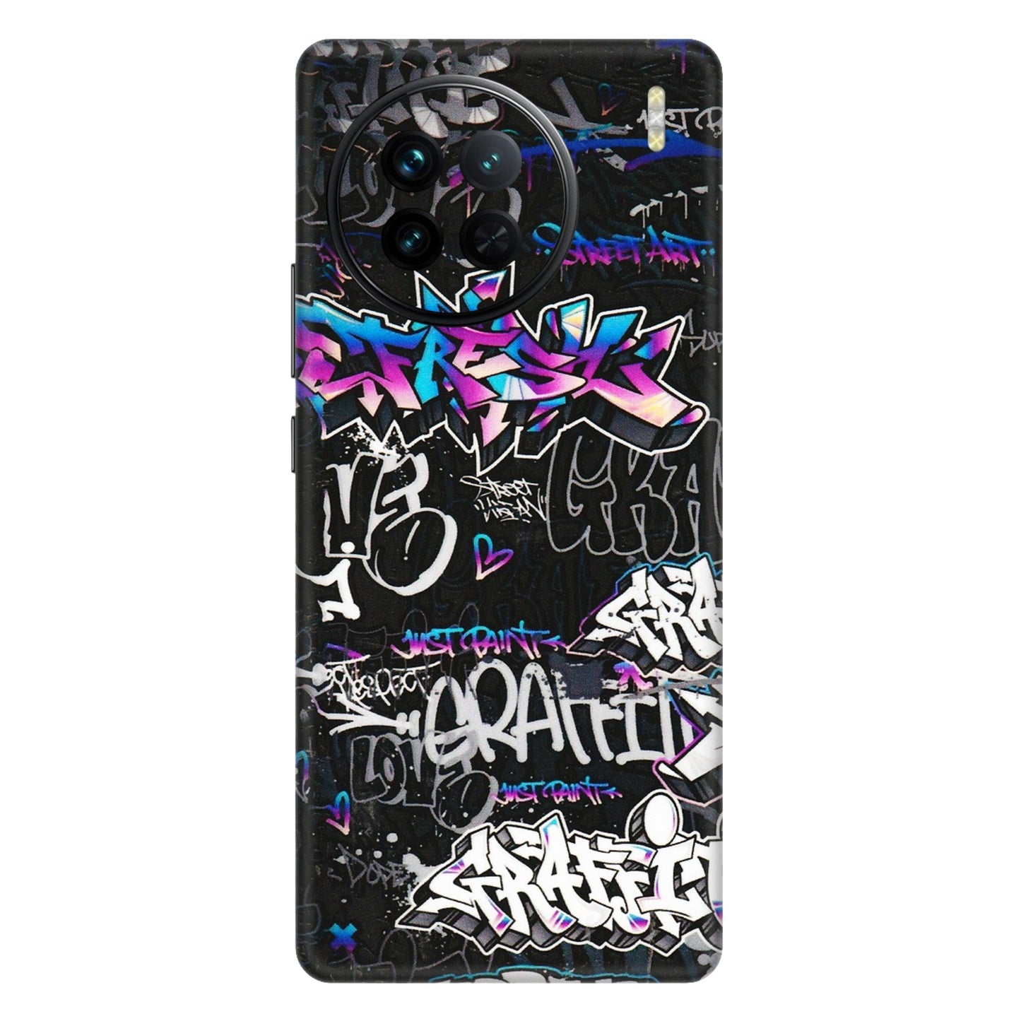 VIVO Z/V/X/T/U/S Series Phone Skins (All Models) - Graffiti Killer - 3D Embossed Finish (L-274) Vivo X90