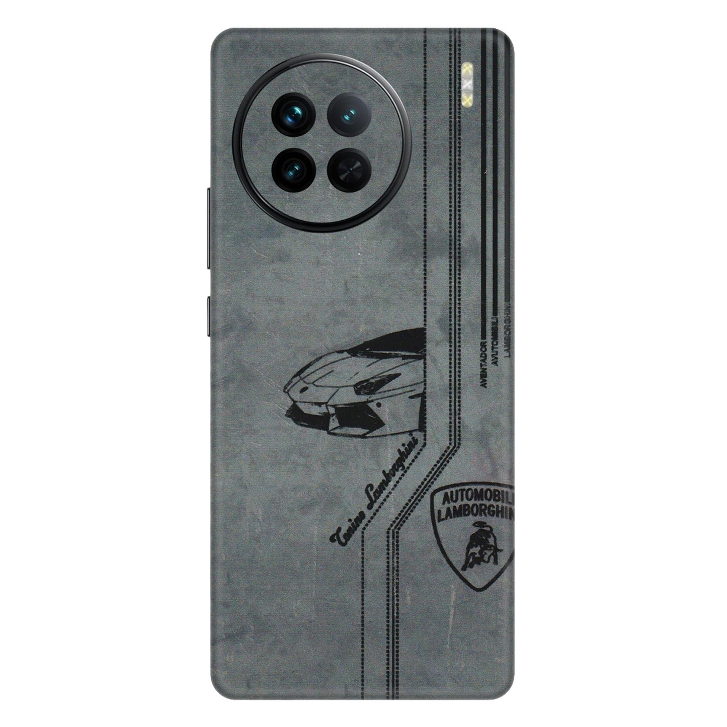 VIVO Z/V/X/T/U/S Series Phone Skins (All Models) - New Lamborgini Aventador - 3D Embossed Finish (L-321) Vivo X90