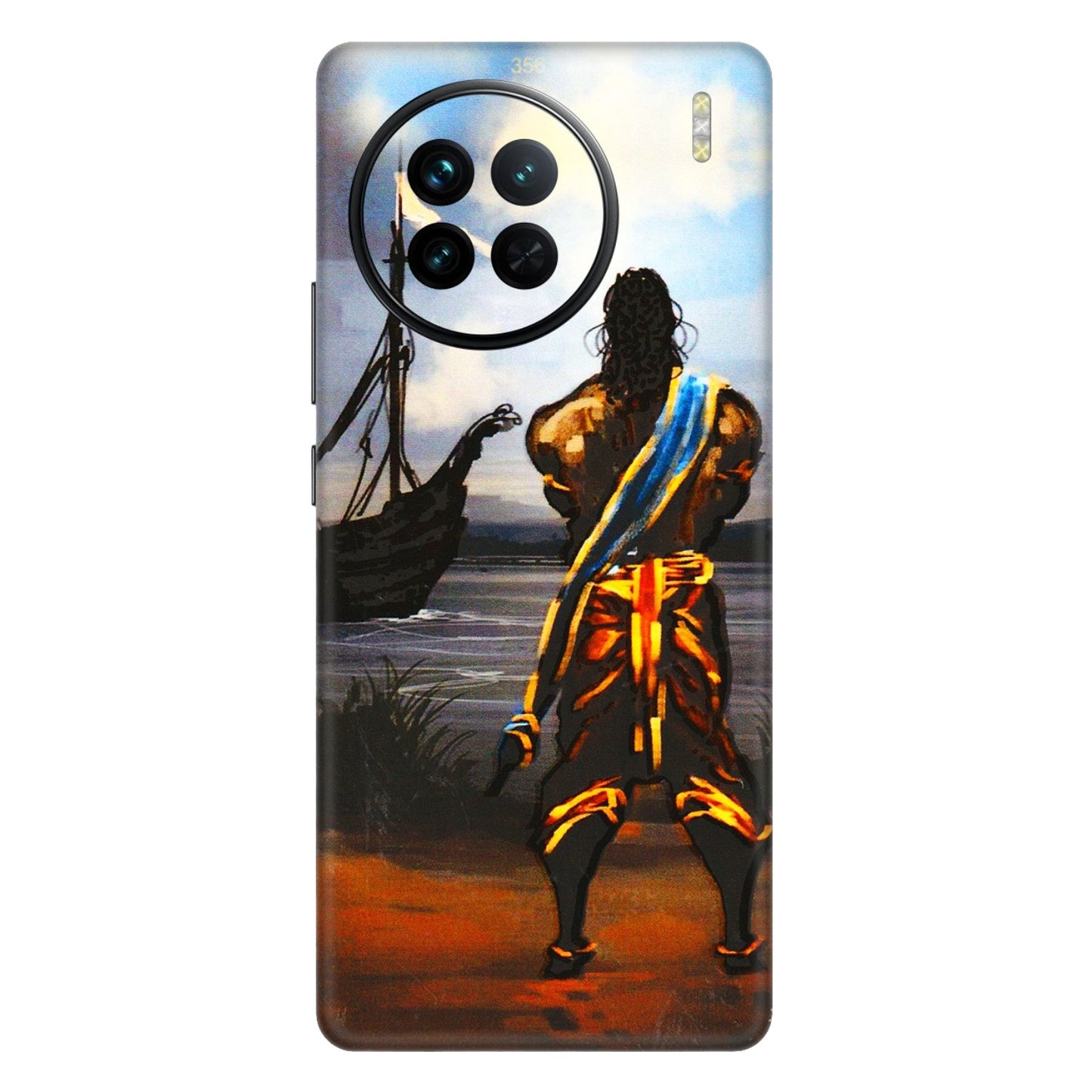 VIVO Z/V/X/T/U/S Series Phone Skins (All Models) - Heavenly God Figure - 3D Embossed Finish (L-34) Vivo X90