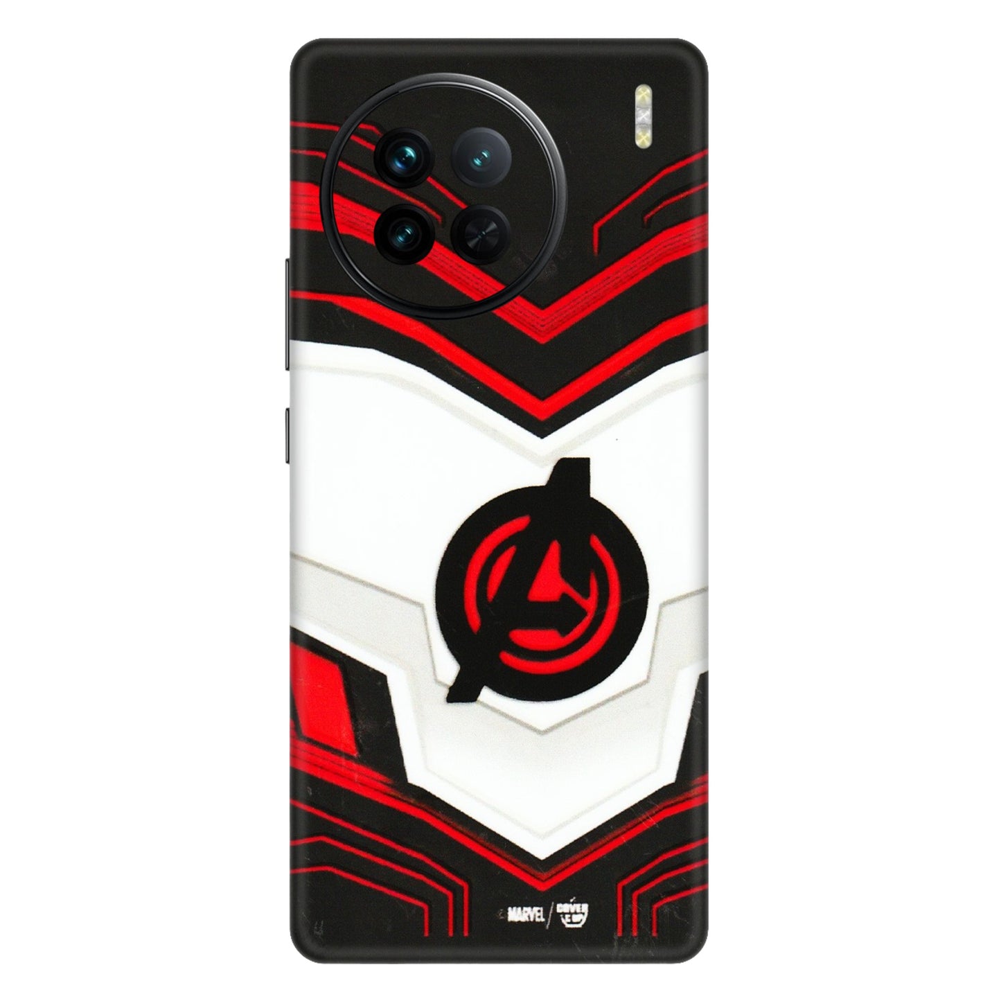 VIVO Z/V/X/T/U/S Series Phone Skins (All Models) - Avengers Logo - 3D Embossed Finish (L-55) Vivo X90