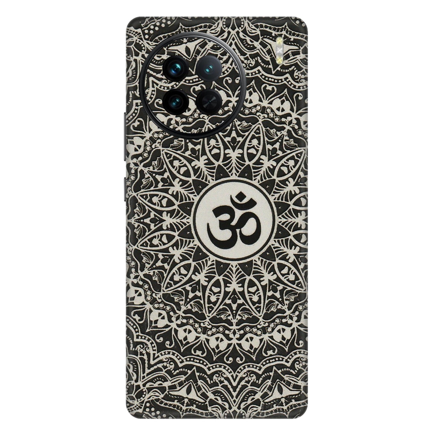 VIVO Z/V/X/T/U/S Series Phone Skins (All Models) - Aum Elegant Mandala - 3D Embossed Finish (L-62) Vivo X90