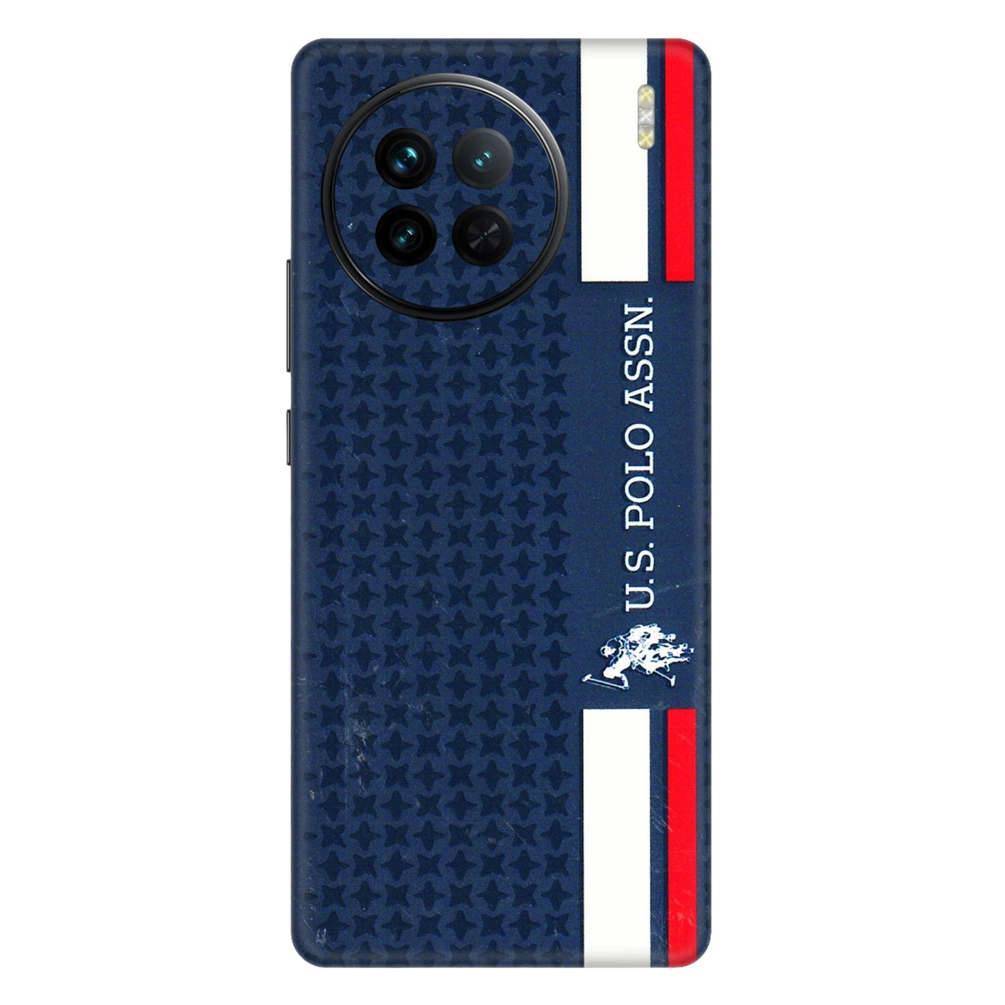 VIVO Z/V/X/T/U/S Series Phone Skins (All Models) - US POLO Designer Brand - 3D Embossed Finish (L-65) Vivo X90