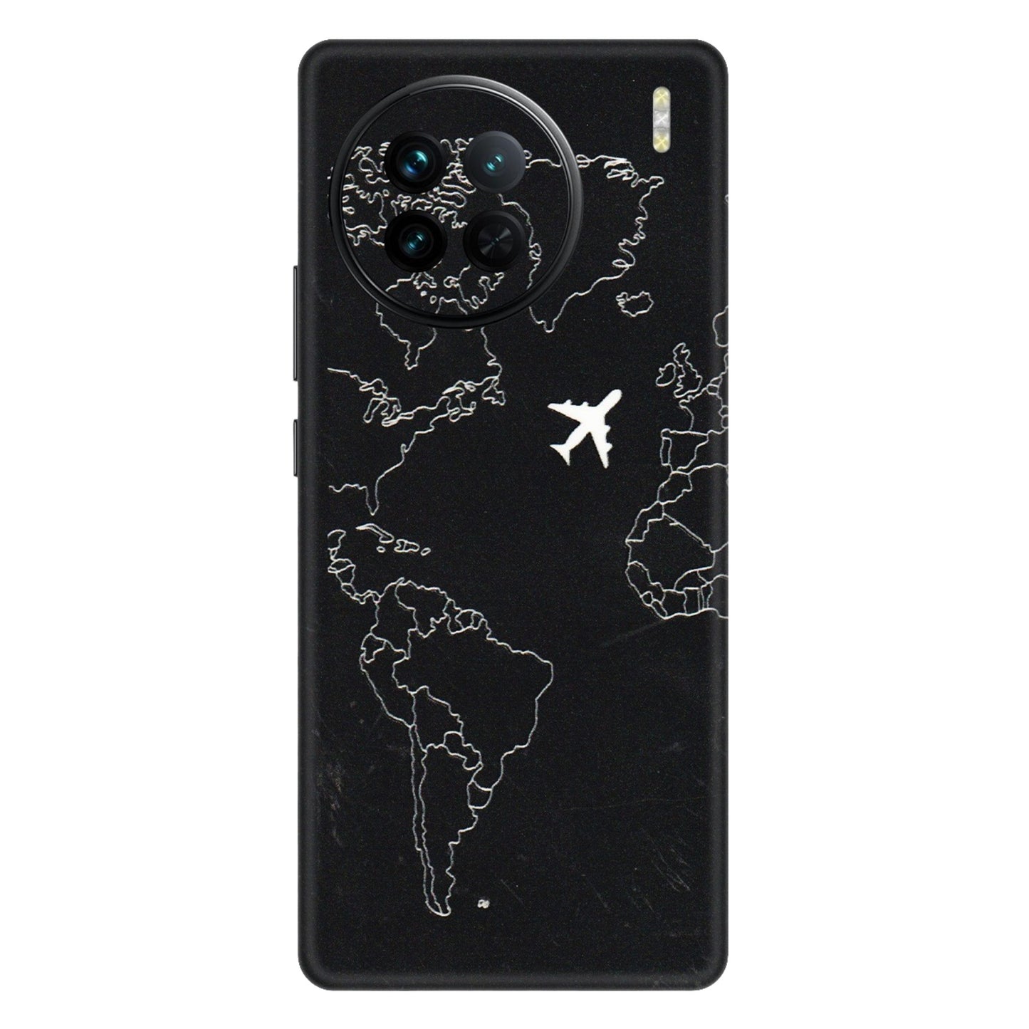 VIVO Z/V/X/T/U/S Series Phone Skins (All Models) - Never Ending Travel - 3D Embossed Finish (L-79) Vivo X90