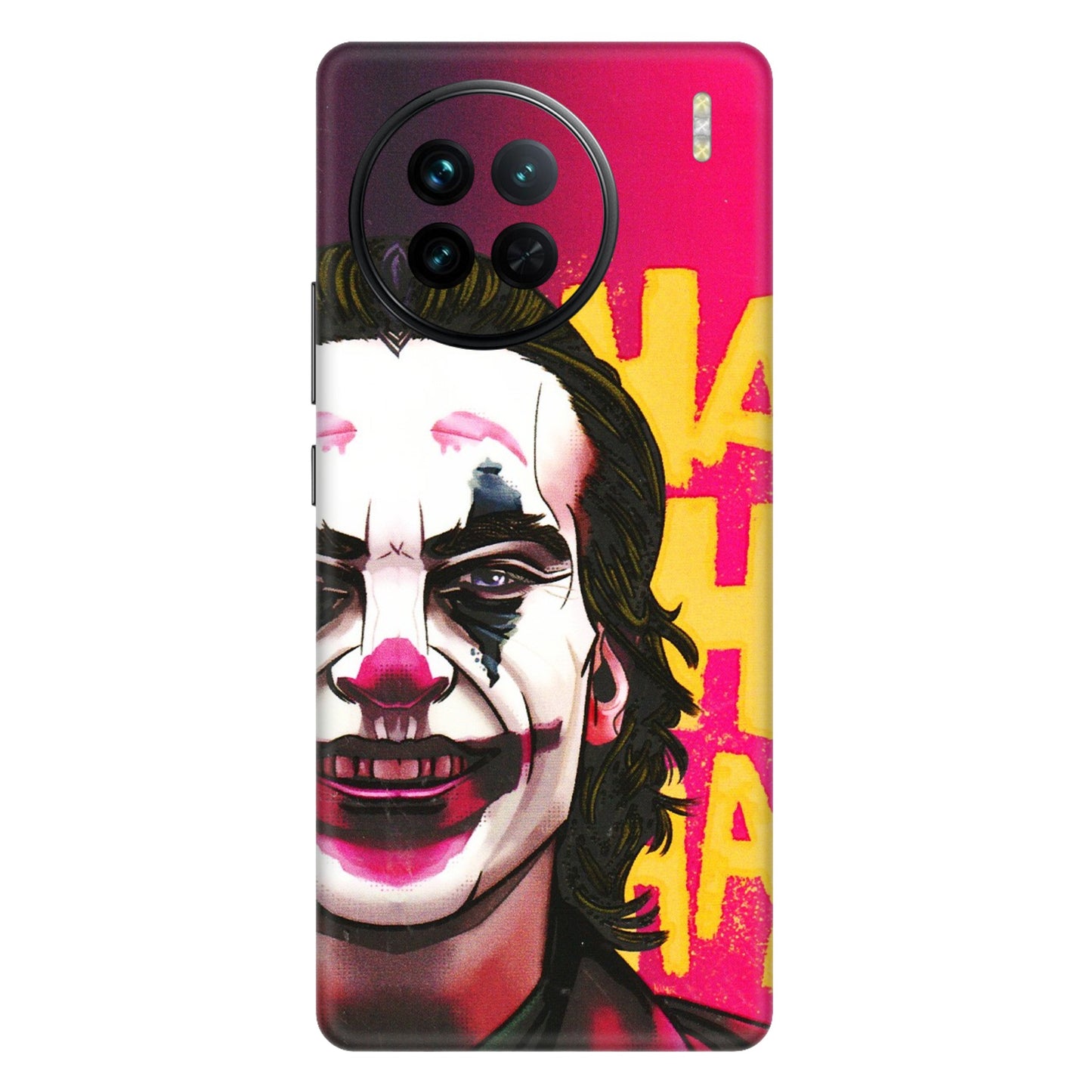 VIVO Z/V/X/T/U/S Series Phone Skins (All Models) - Joker Evil Laugh - 3D Embossed Finish (L-97) Vivo X90