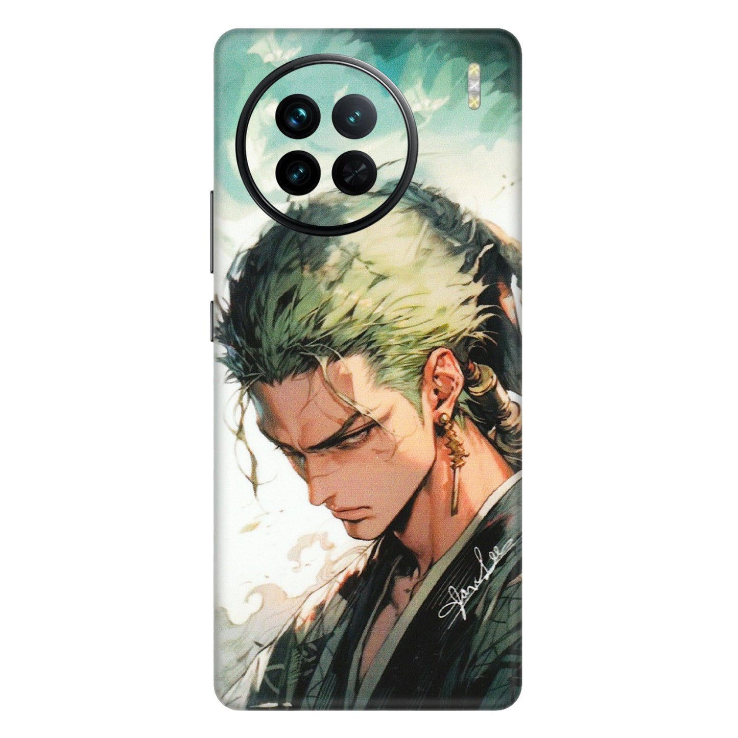 VIVO Z/V/X/T/U/S Series Phone Skins (All Models) - New Roronoa Zoro One Picece Anime - Matte Finish (M-140) Vivo X90