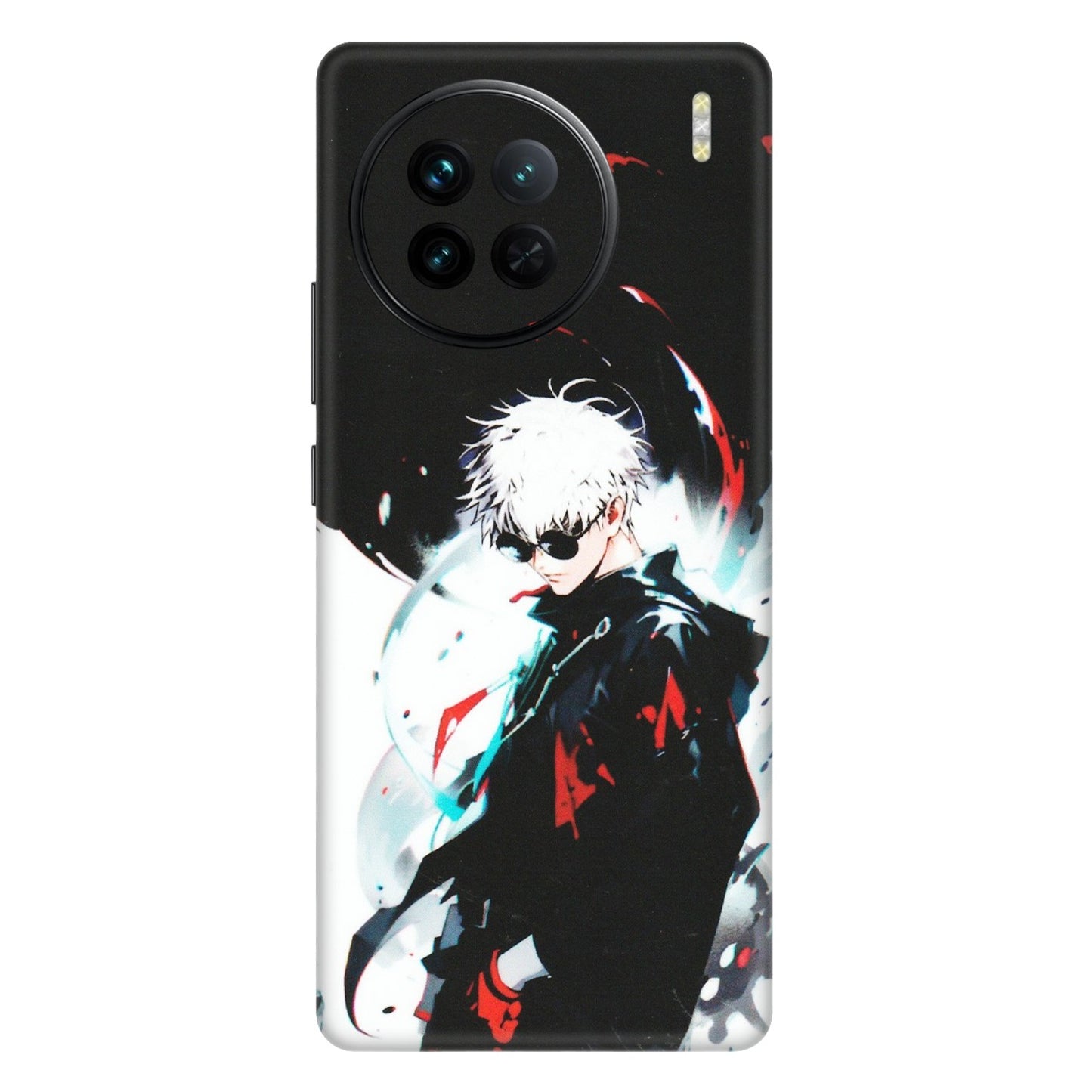 VIVO Z/V/X/T/U/S Series Phone Skins (All Models) - Gojo Powerful Charater Kaisen Anime - Matte Finish (M-144) Vivo X90