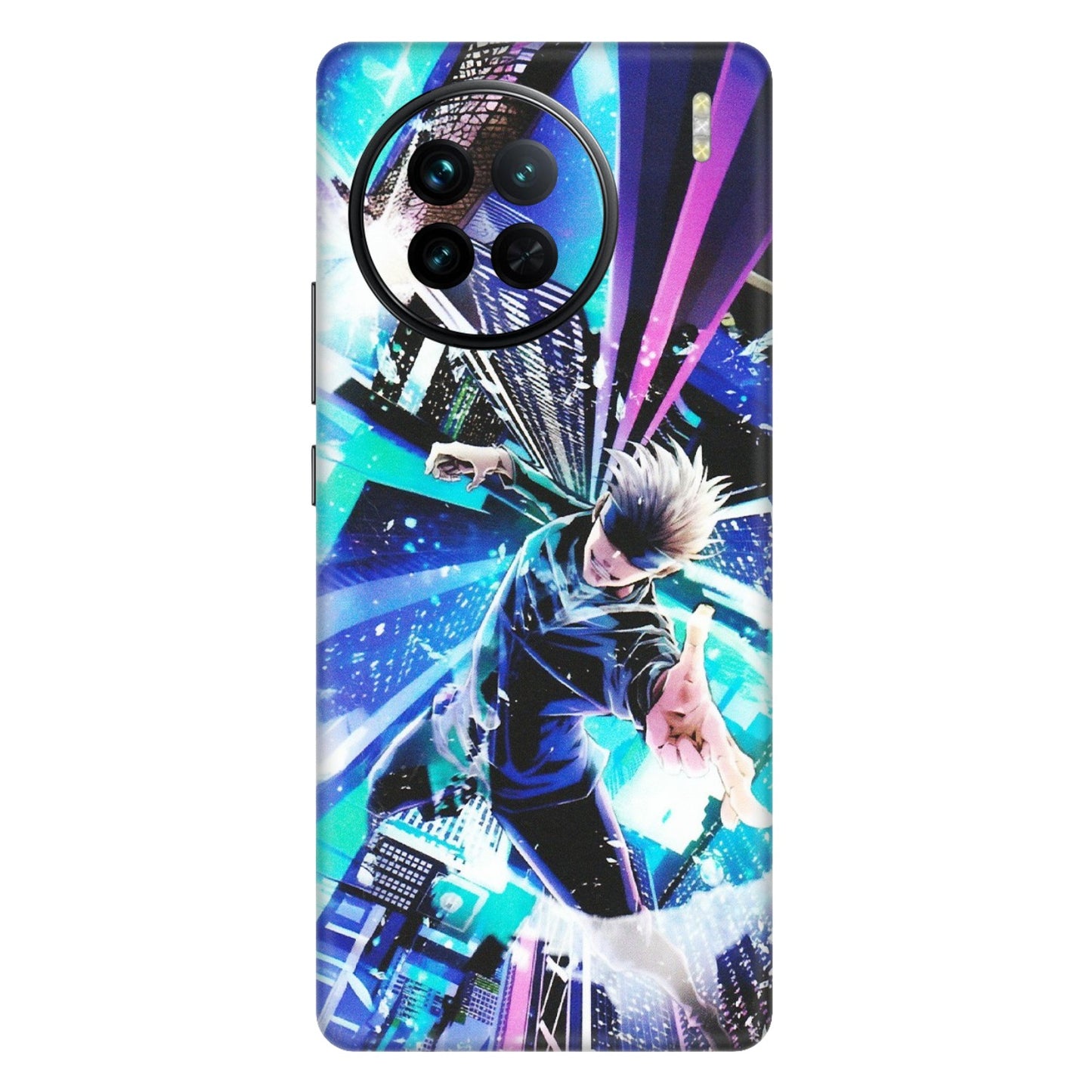 VIVO Z/V/X/T/U/S Series Phone Skins (All Models) - Manga Action Jujustu Kaisen Anime - Matte Finish (M-155) Vivo X90