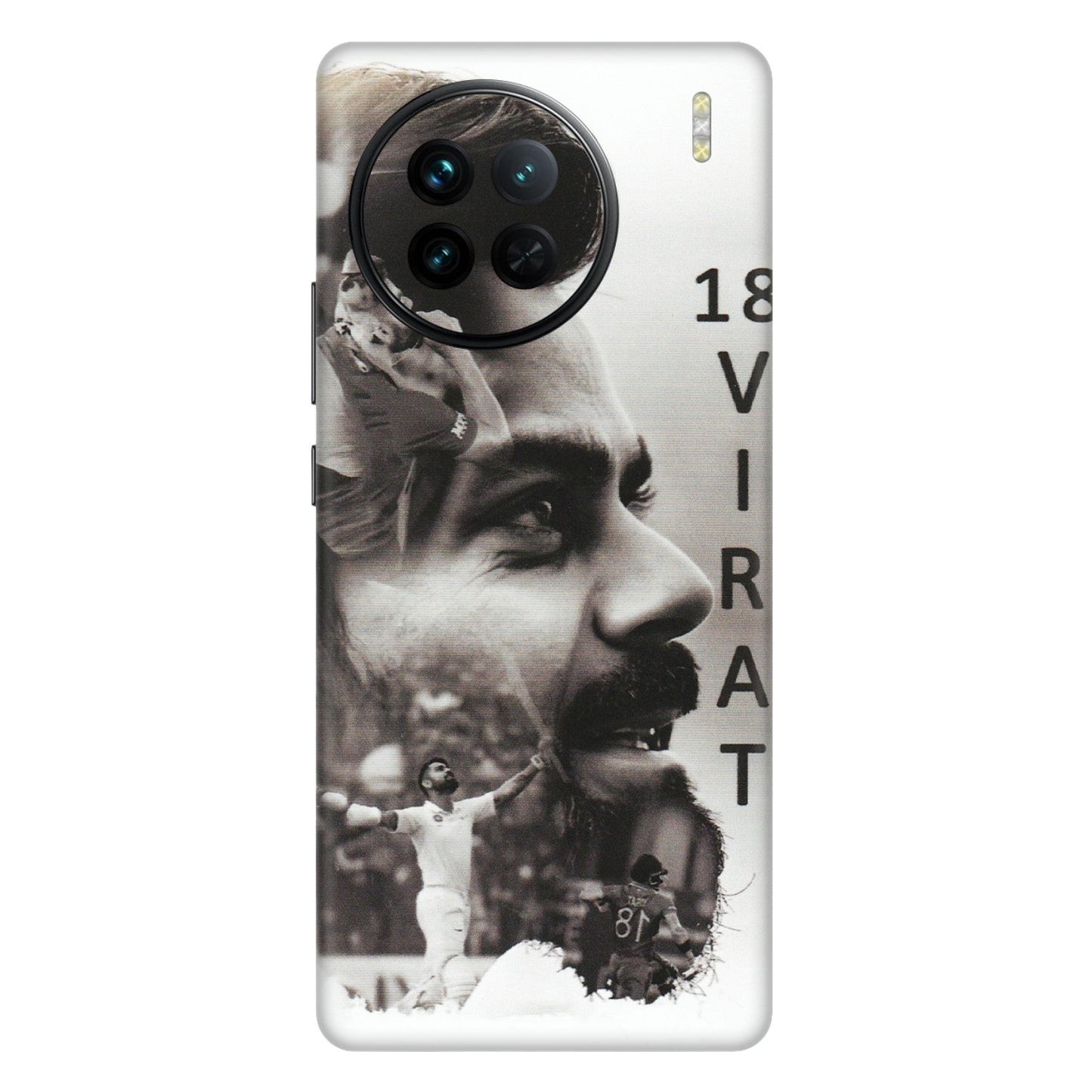 VIVO Z/V/X/T/U/S Series Phone Skins (All Models) - Virat Kohli Cricketer - Matte Finish (M-163) Vivo X90