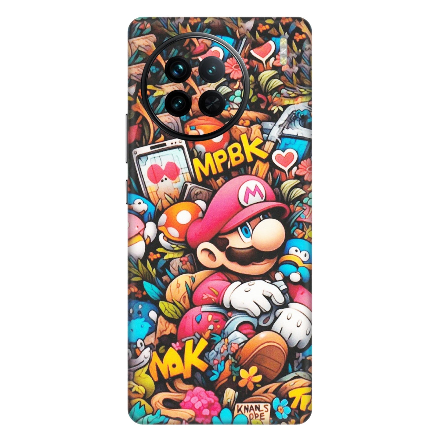VIVO Z/V/X/T/U/S Series Phone Skins (All Models) - Super Mario Bros Artistic - Matte Finish (M-173) Vivo X90