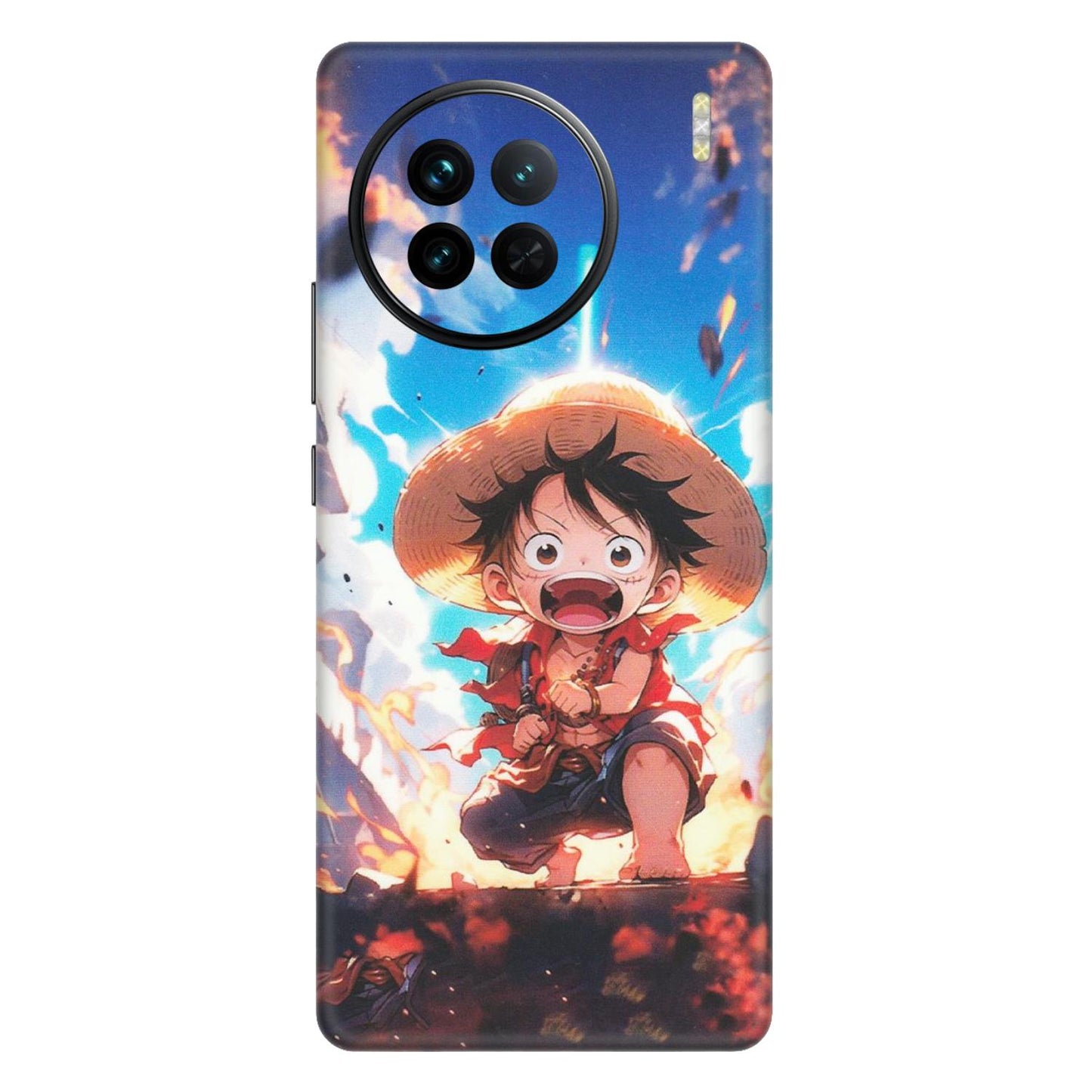 VIVO Z/V/X/T/U/S Series Phone Skins (All Models) - Toon One Piece Cute Character - Matte Finish (M-35) Vivo X90
