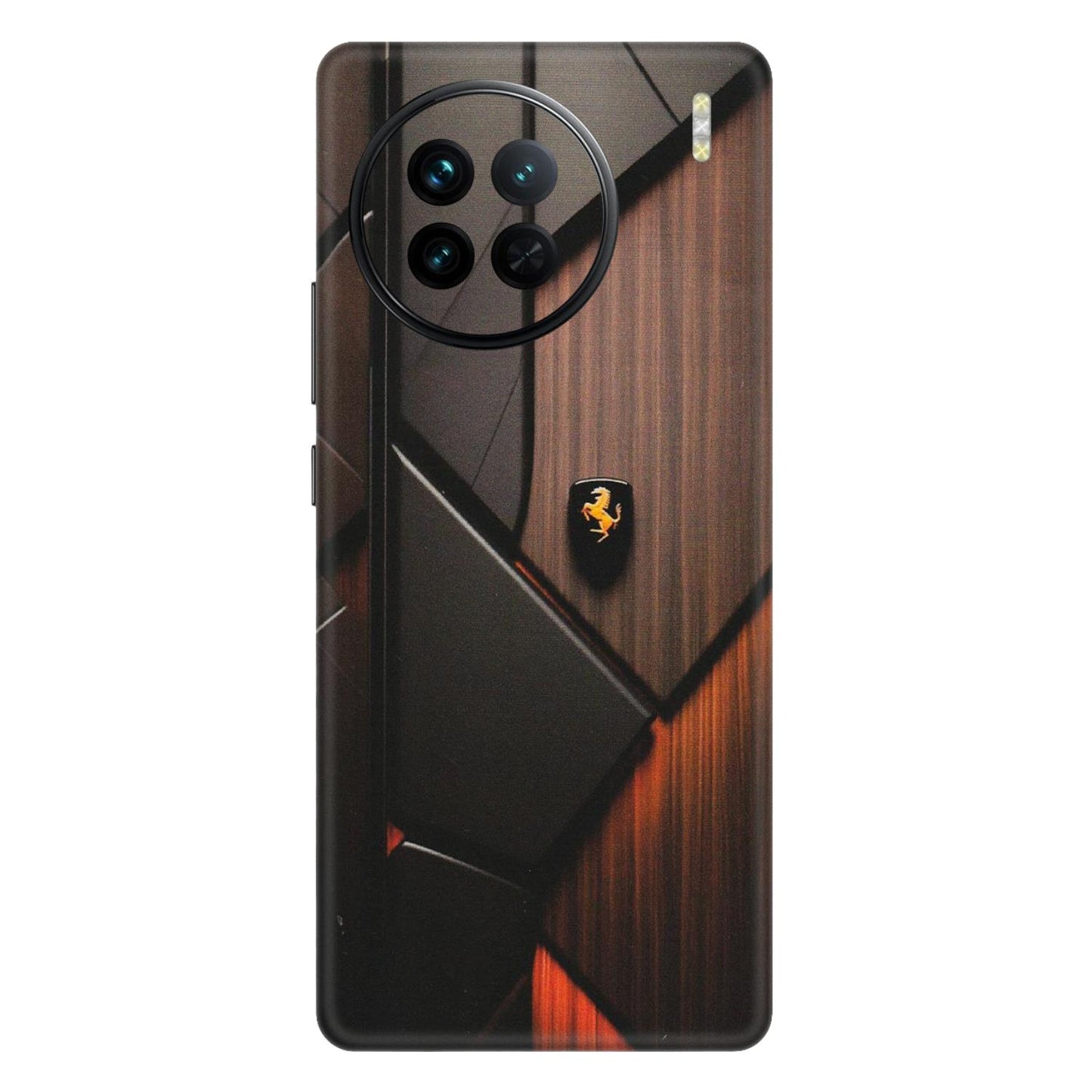 VIVO Z/V/X/T/U/S Series Phone Skins (All Models) - Lambo Beauty Wood Pattern Sober - Matte Finish (M-51) Vivo X90