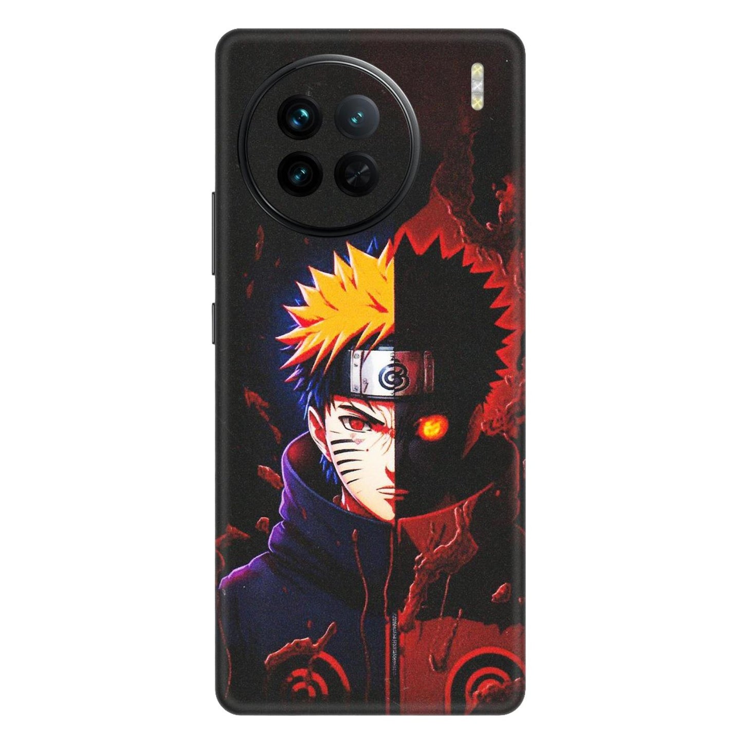 VIVO Z/V/X/T/U/S Series Phone Skins (All Models) - Naruto X Evil - Matte Finish (M-70) Vivo X90