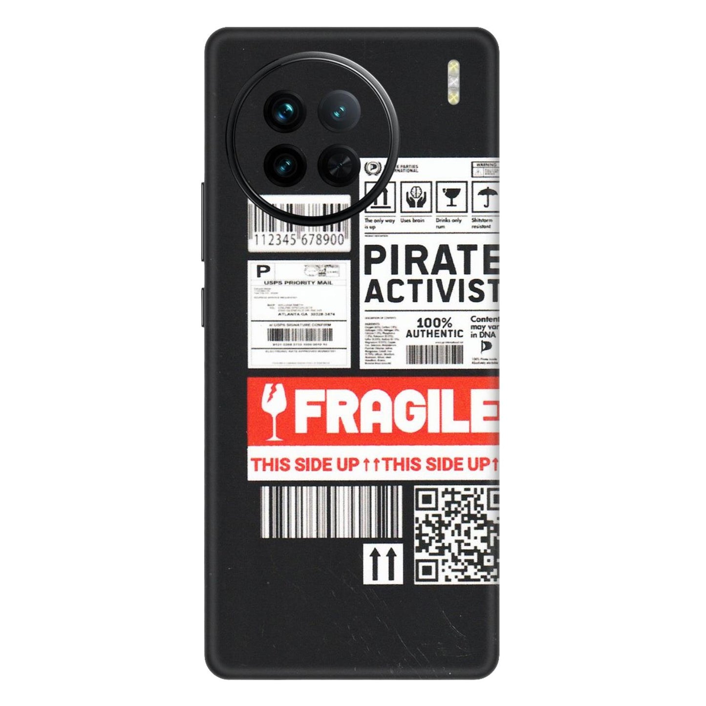 VIVO Z/V/X/T/U/S Series Phone Skins (All Models) - Handle With Care - Matte Finish (M-99) Vivo X90