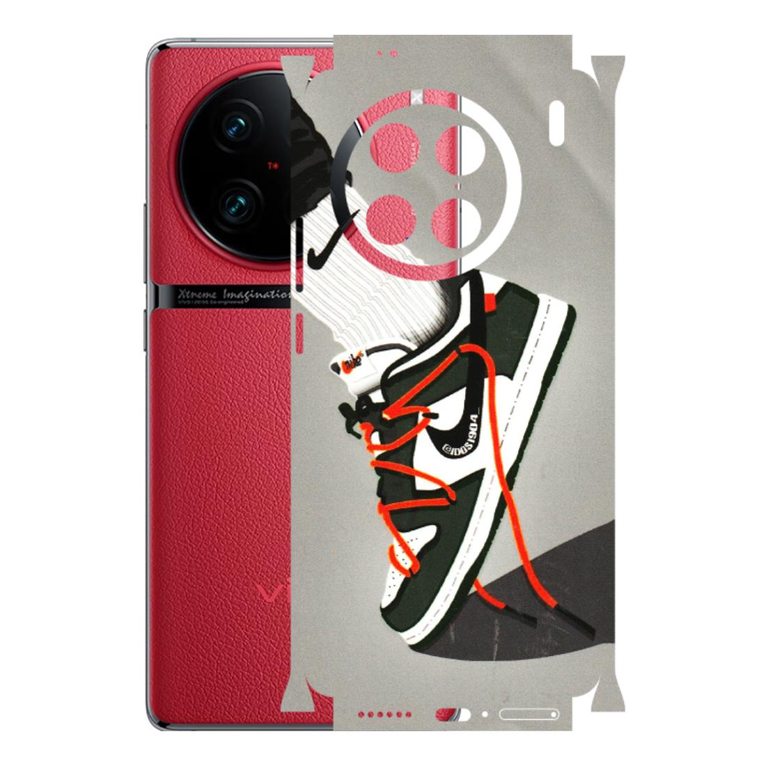 VIVO Z/V/X/T/U/S Series Phone Skins (All Models) - New Grey Sneaker - 3D Embossed Finish (L-261) Vivo X90 Pro