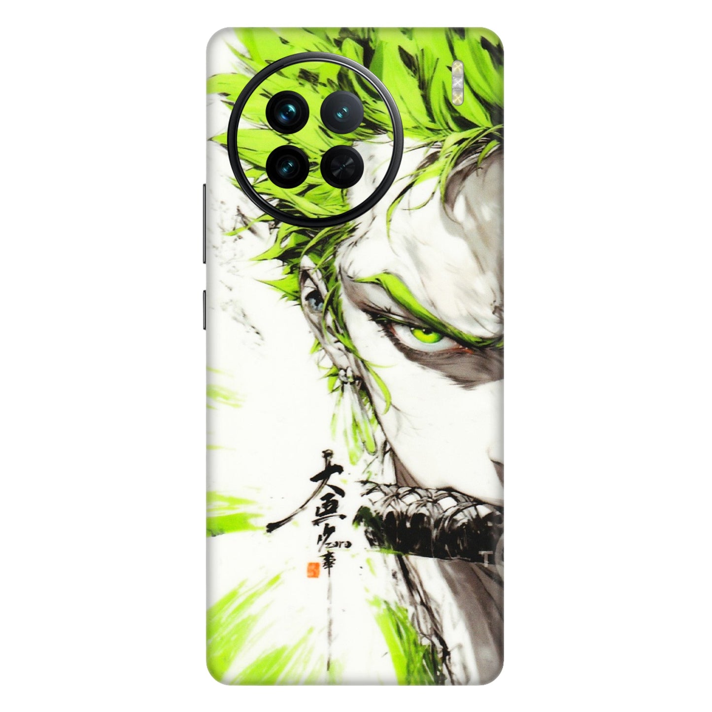 VIVO Z/V/X/T/U/S Series Phone Skins (All Models) - Roro Taku Anime - Transparent Finish (T-18) Vivo X90