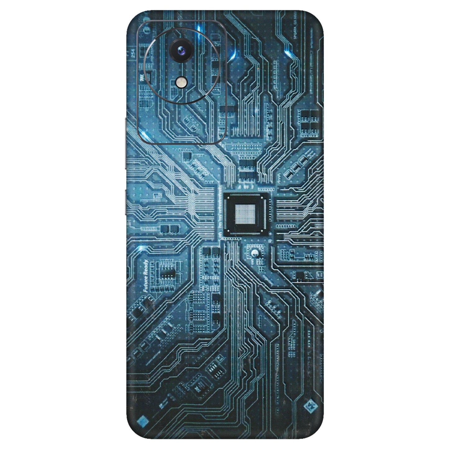 VIVO Y Series Phone Skins (All Models) - Original Circuit - 3D Embossed Finish (L-267) Vivo Y02