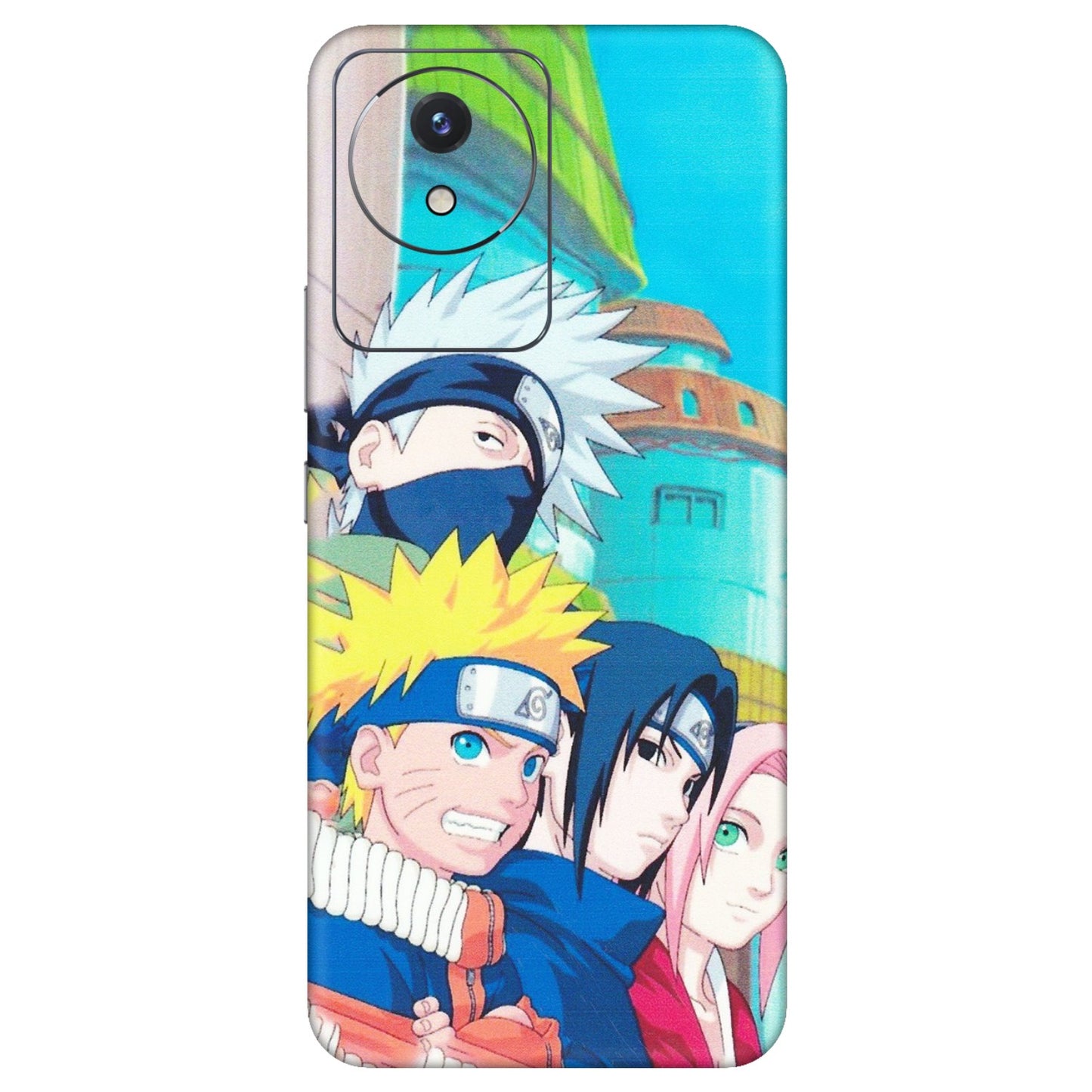 VIVO Y Series Phone Skins (All Models) - Team Minato And Kakashi - Matte Finish (M-101) Vivo Y02