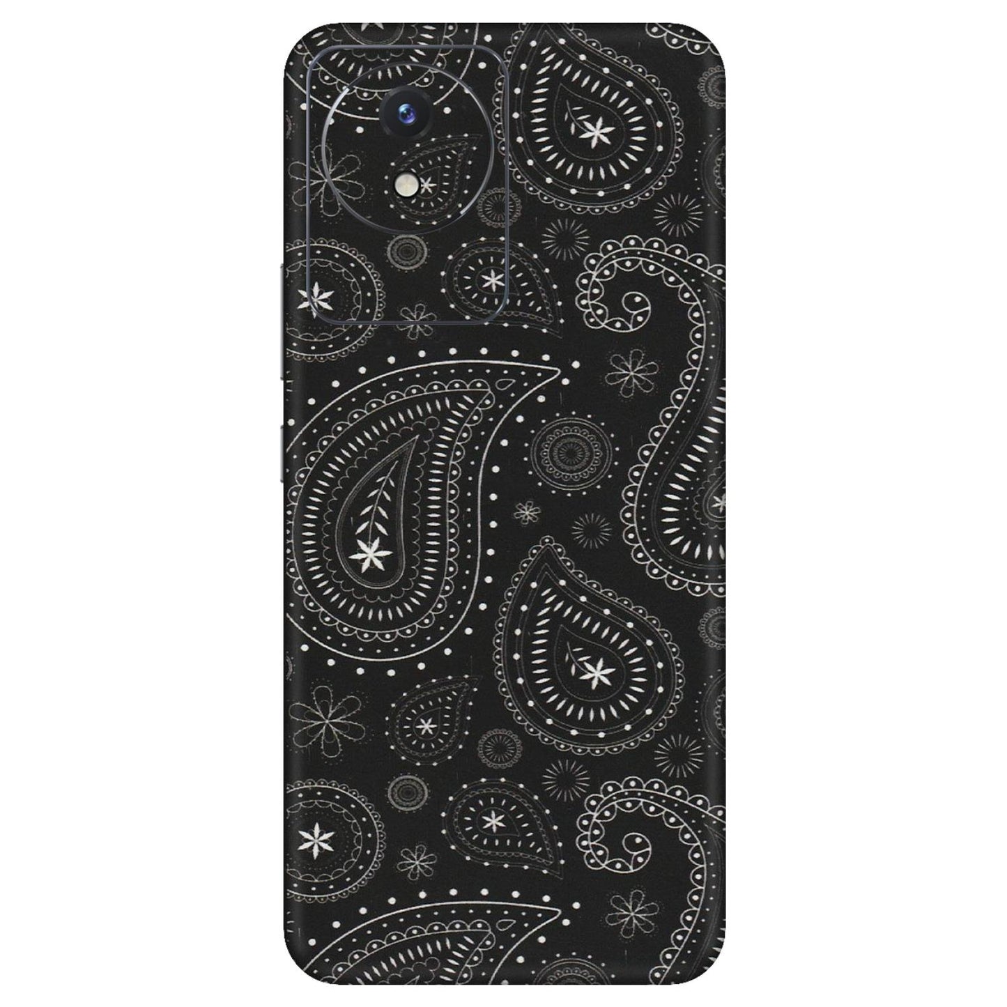 VIVO Y Series Phone Skins (All Models) - Black Sober Kerry - Matte Finish (M-37) Vivo Y02