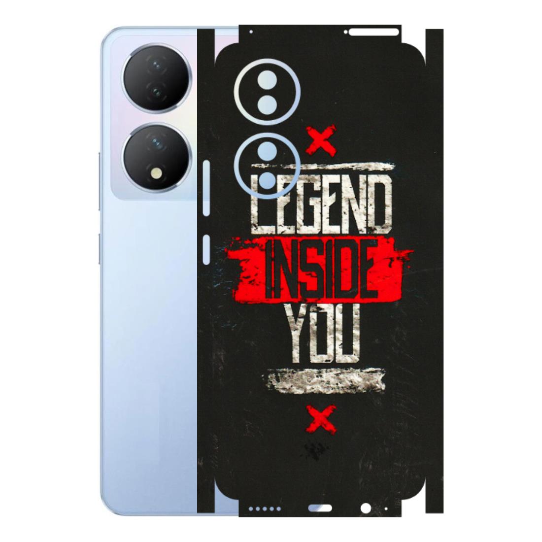 VIVO Y Series Phone Skins (All Models) - Legend Inside You - 3D Embossed Finish (L-186) Vivo Y100A