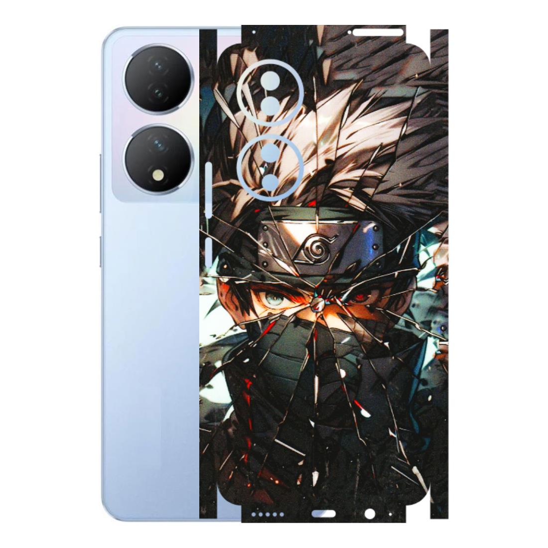 VIVO Y Series Phone Skins (All Models) - Kakashi Shattered Glass Effect - 3D Embossed Finish (L-237) Vivo Y100A