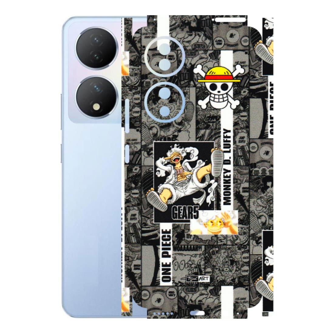VIVO Y Series Phone Skins (All Models) - Cuffy Anime MonkeyCamic - 3D Embossed Finish (L-242) Vivo Y100A