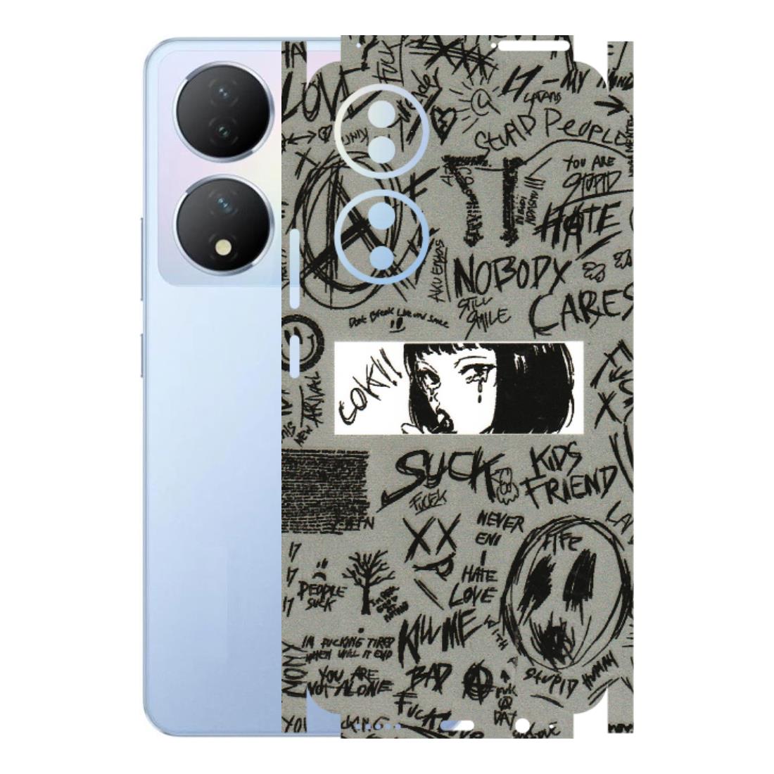 VIVO Y Series Phone Skins (All Models) - Never Have Love Anime - 3D Embossed Finish (L-260) Vivo Y100A