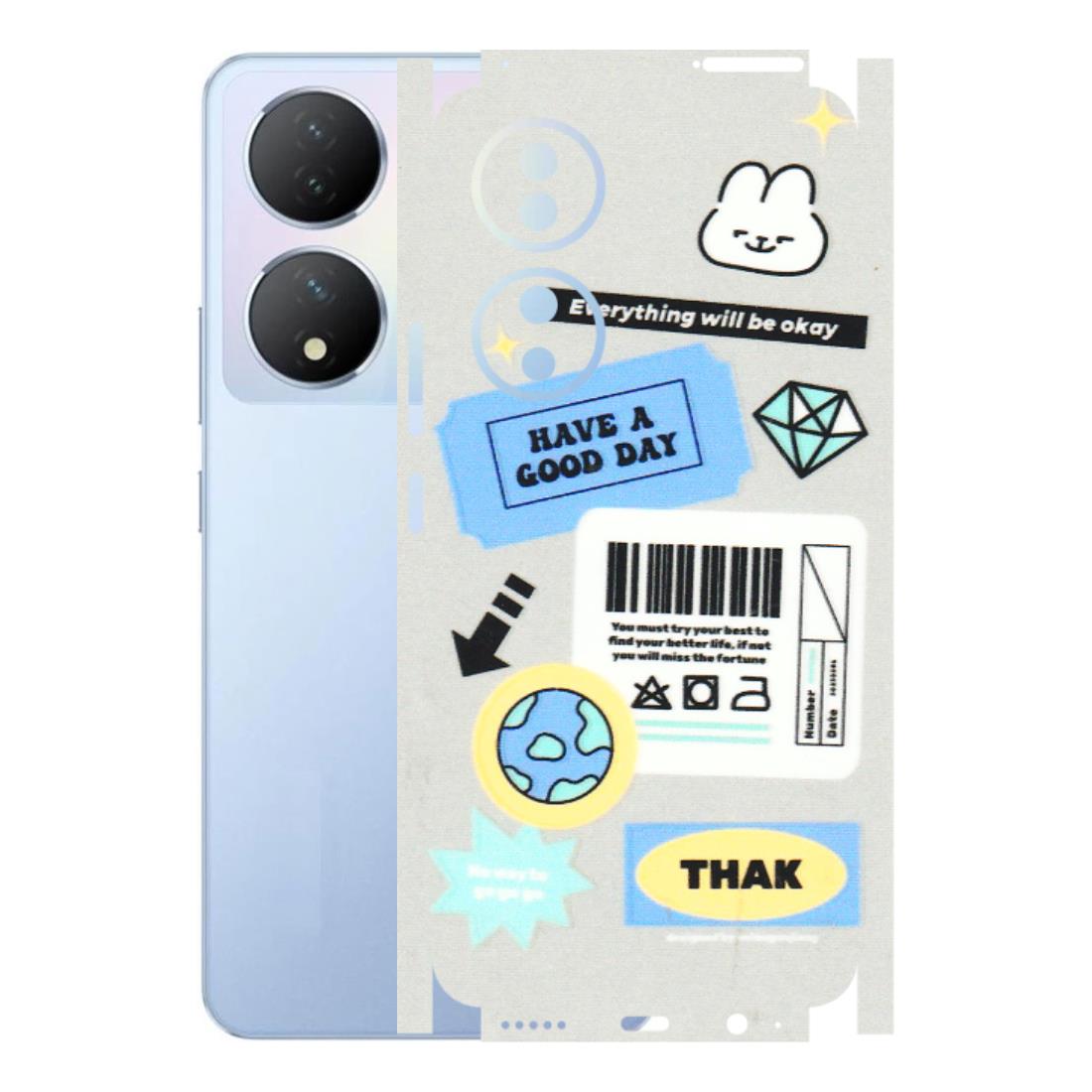 VIVO Y Series Phone Skins (All Models) - Will Be Okay Design - 3D Embossed Finish (L-316) Vivo Y100A