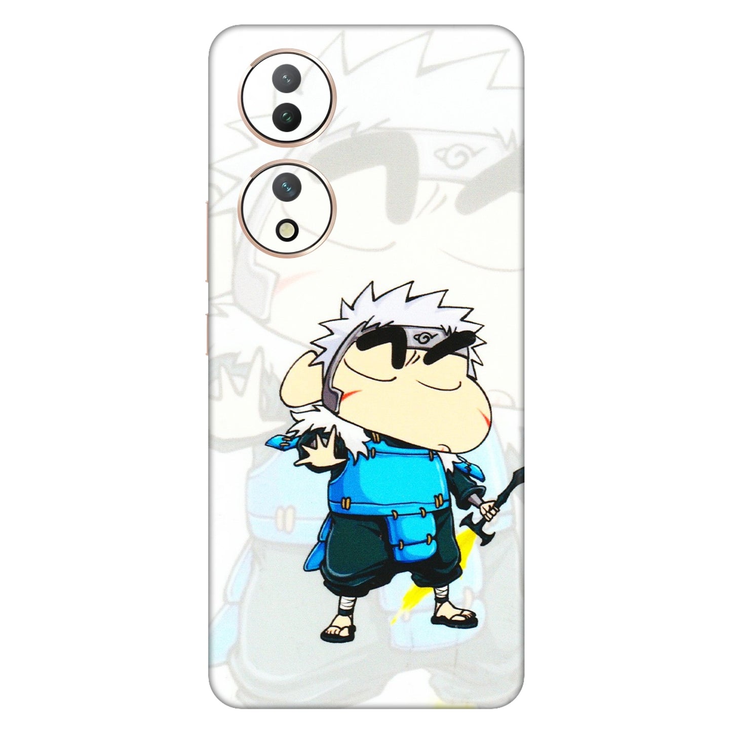 VIVO Y Series Phone Skins (All Models) - Angry Young Shinchan - 3D Embossed Finish (L-226) Vivo Y100 (5G)