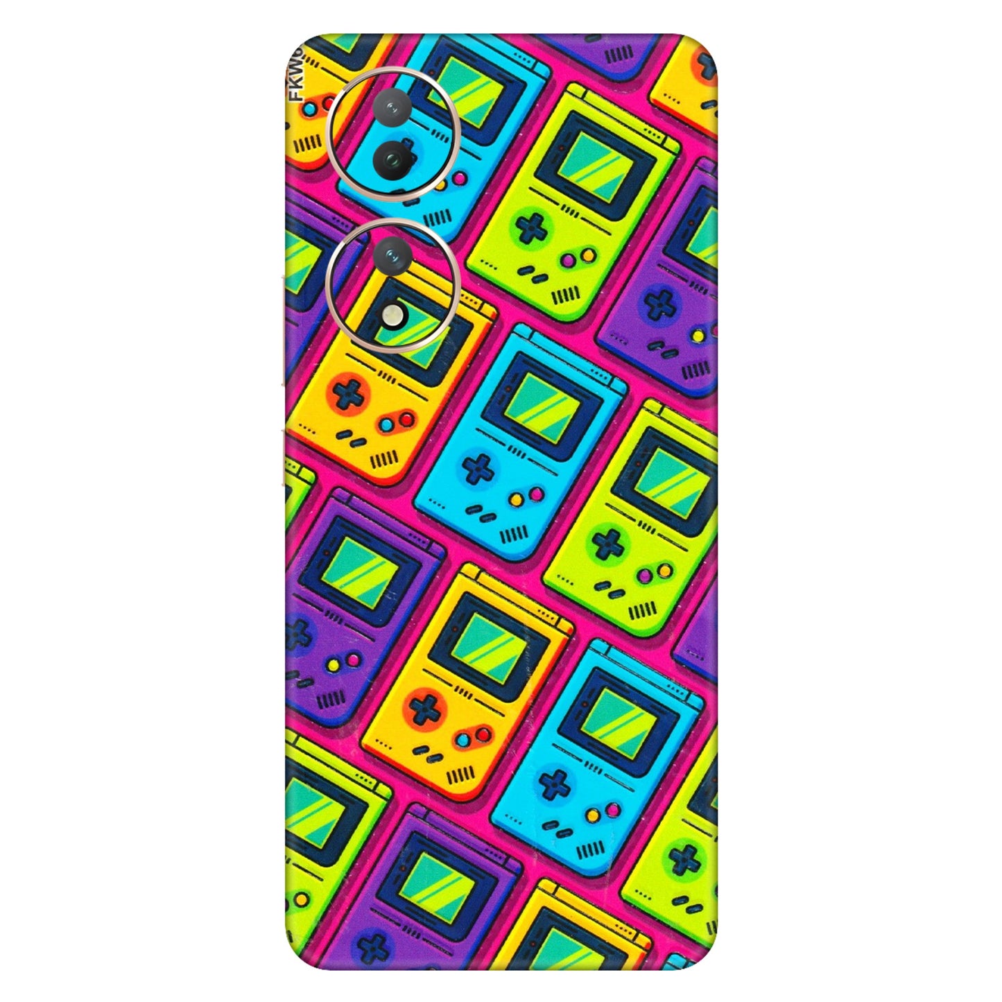 VIVO Y Series Phone Skins (All Models) - Gameboy Colourful - 3D Embossed Finish (L-266) Vivo Y100 (5G)