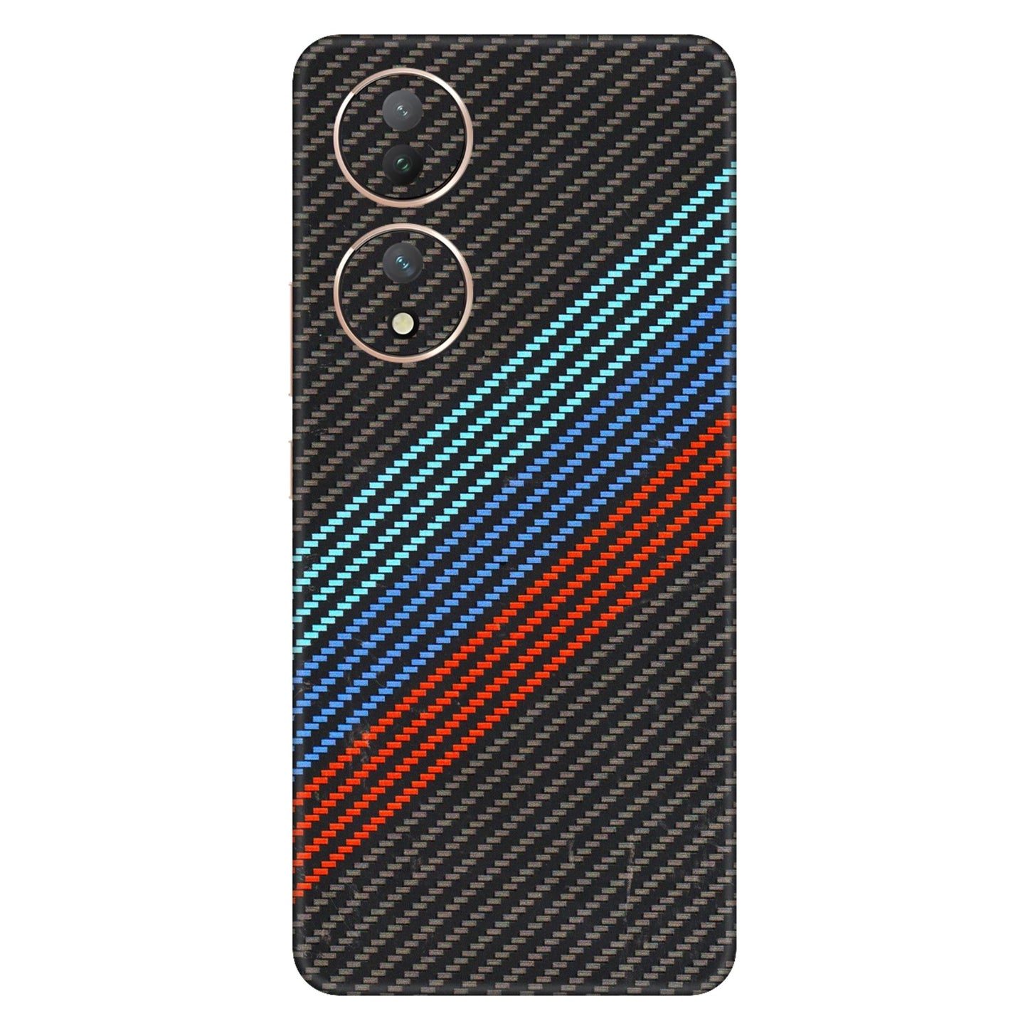 VIVO Y Series Phone Skins (All Models) - Carbon BM - 3D Embossed Finish (L-302) Vivo Y100 (5G)