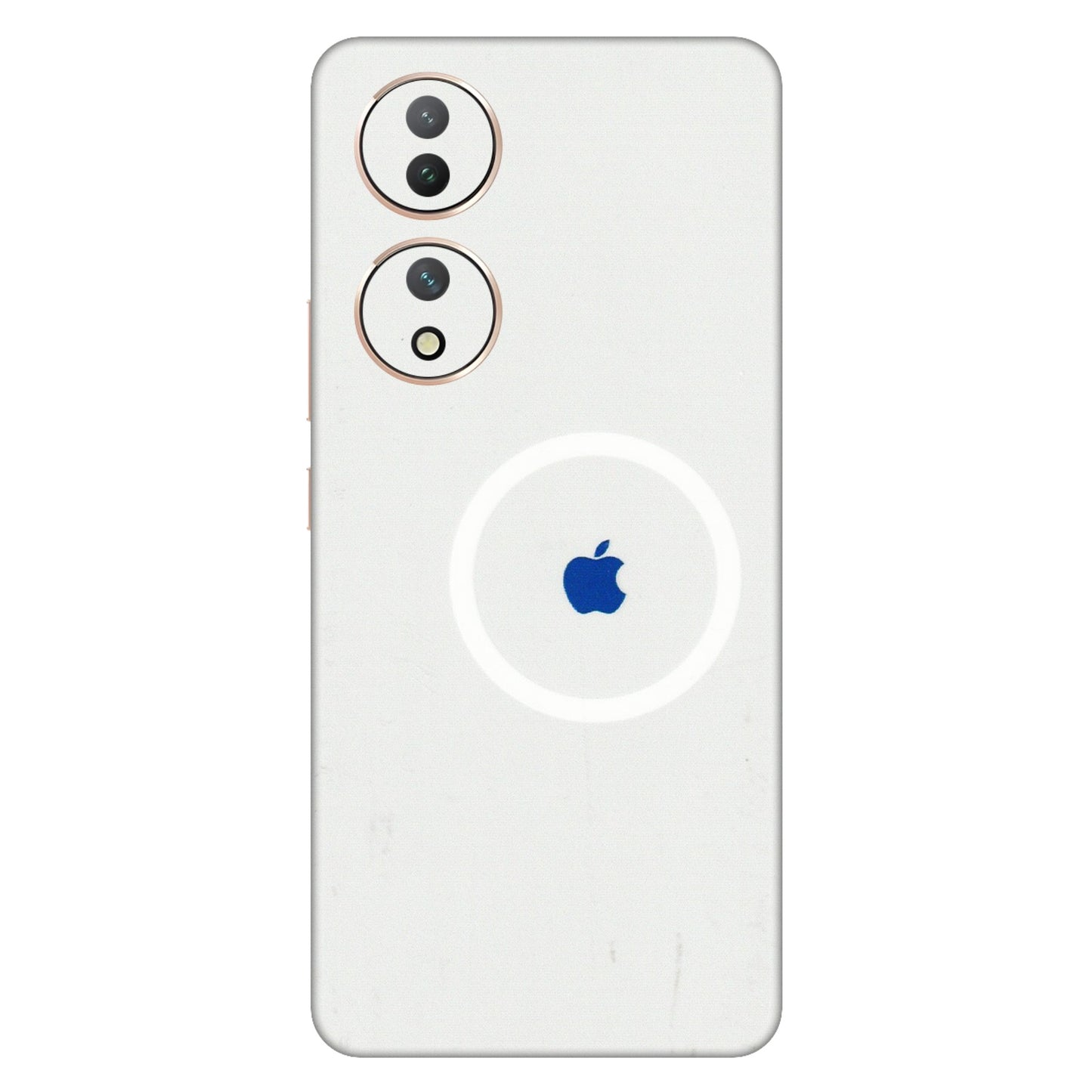 VIVO Y Series Phone Skins (All Models) - iPhone Magsafe Logo - 3D Embossed Finish (L-320) Vivo Y100 (5G)