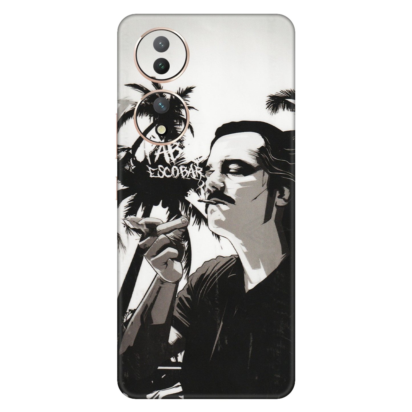 VIVO Y Series Phone Skins (All Models) - Pab Escobar - Transparent Finish (T-05) Vivo Y100 (5G)