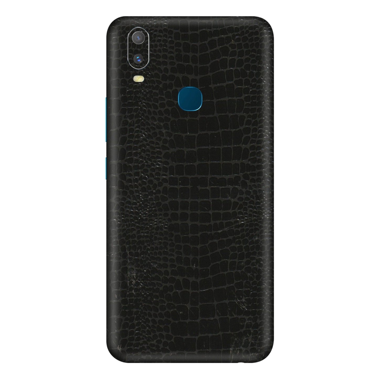 VIVO Y Series Phone Skins (All Models) - Snake Leather Black - 3D Embossed Finish (L-107) Vivo Y11
