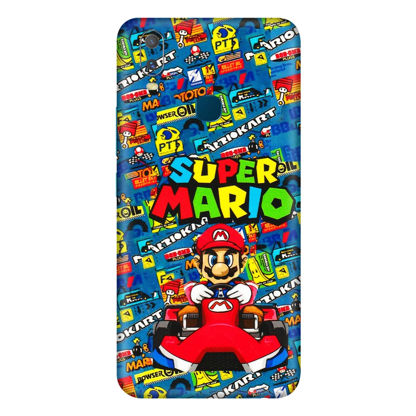 VIVO Y Series Phone Skins (All Models) - Super Mario Kart - 3D Embossed Finish (L-140) Vivo Y11